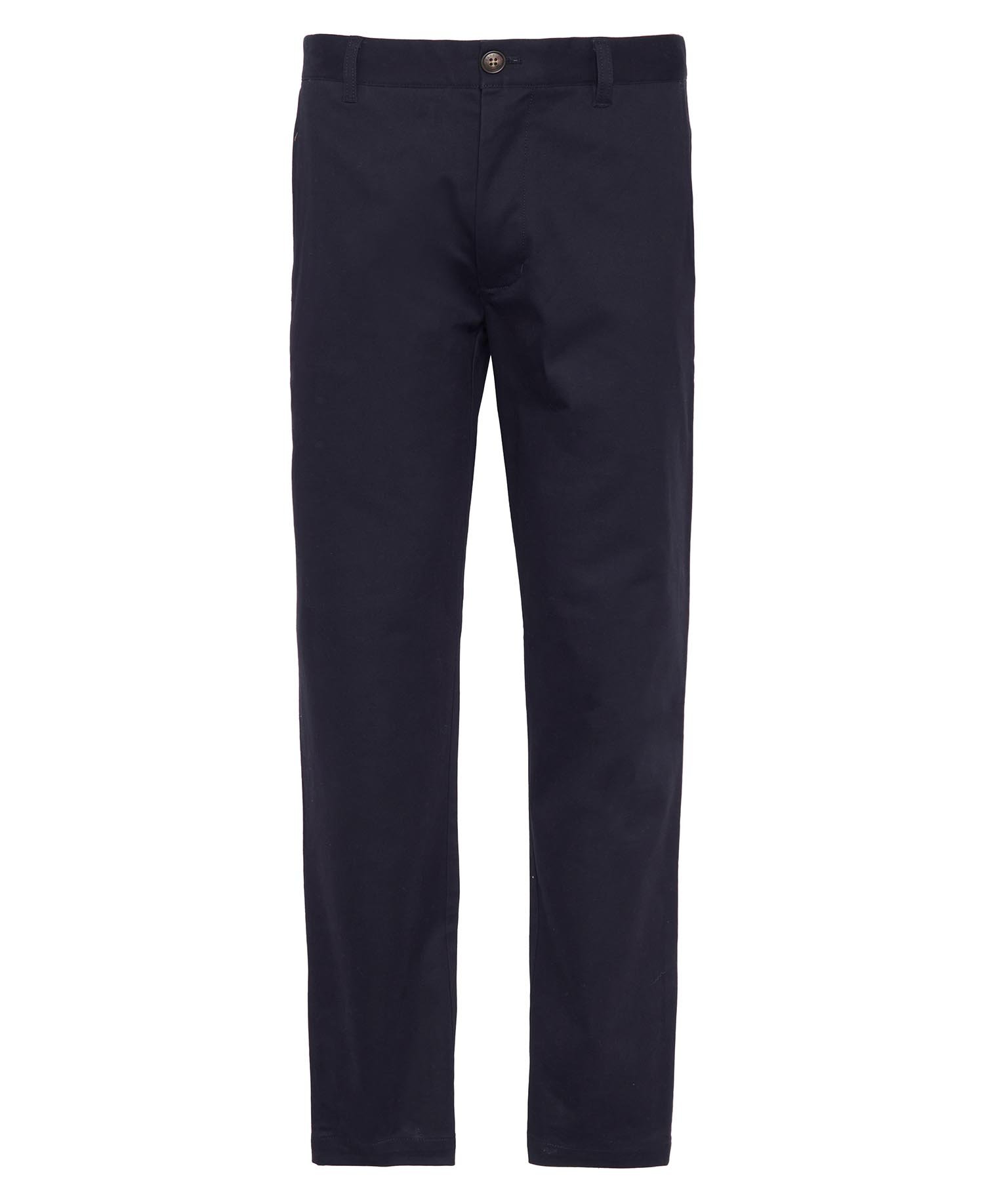Sueded Sateen Slim Trousers