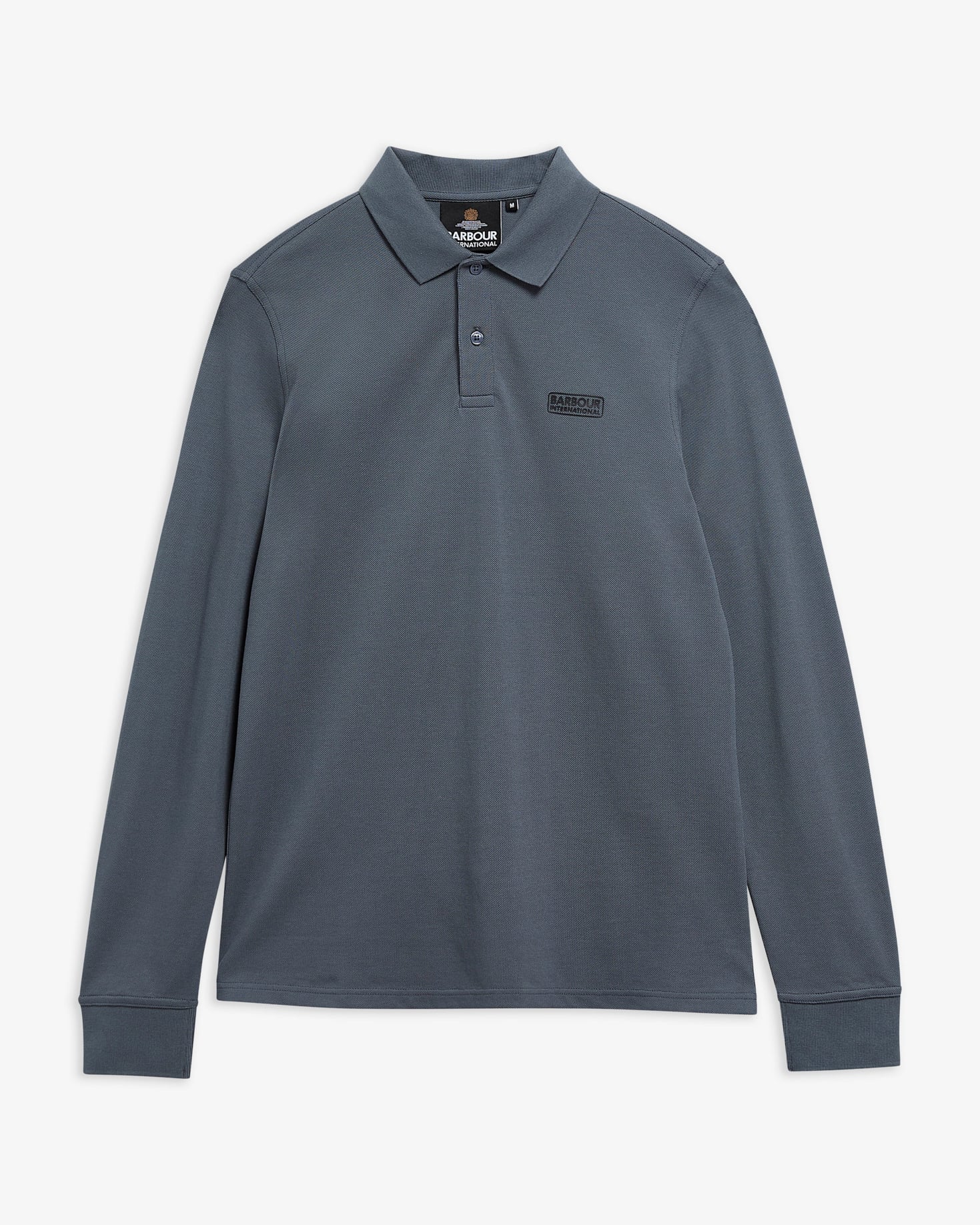 Polo Shirt Washed Charcoal