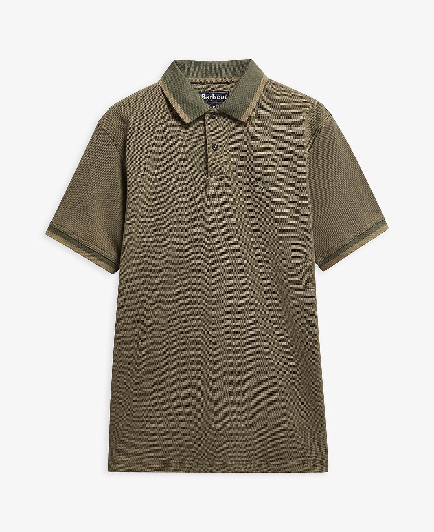 Barnard Short-Sleeved Polo Shirt Dusty Olive