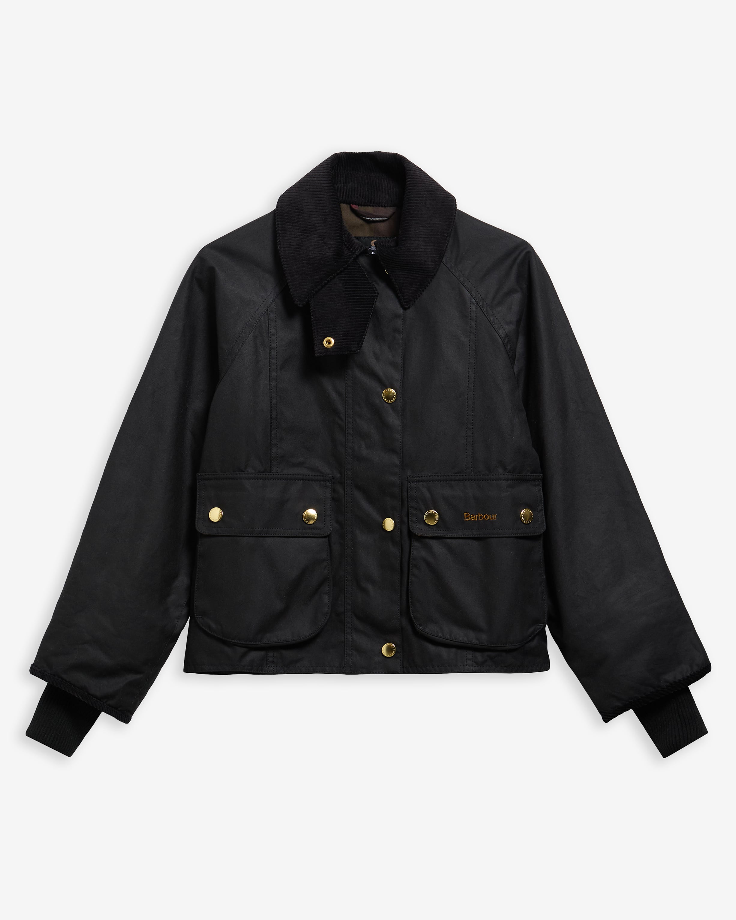 Cropped Beadnell Waxed Jacket