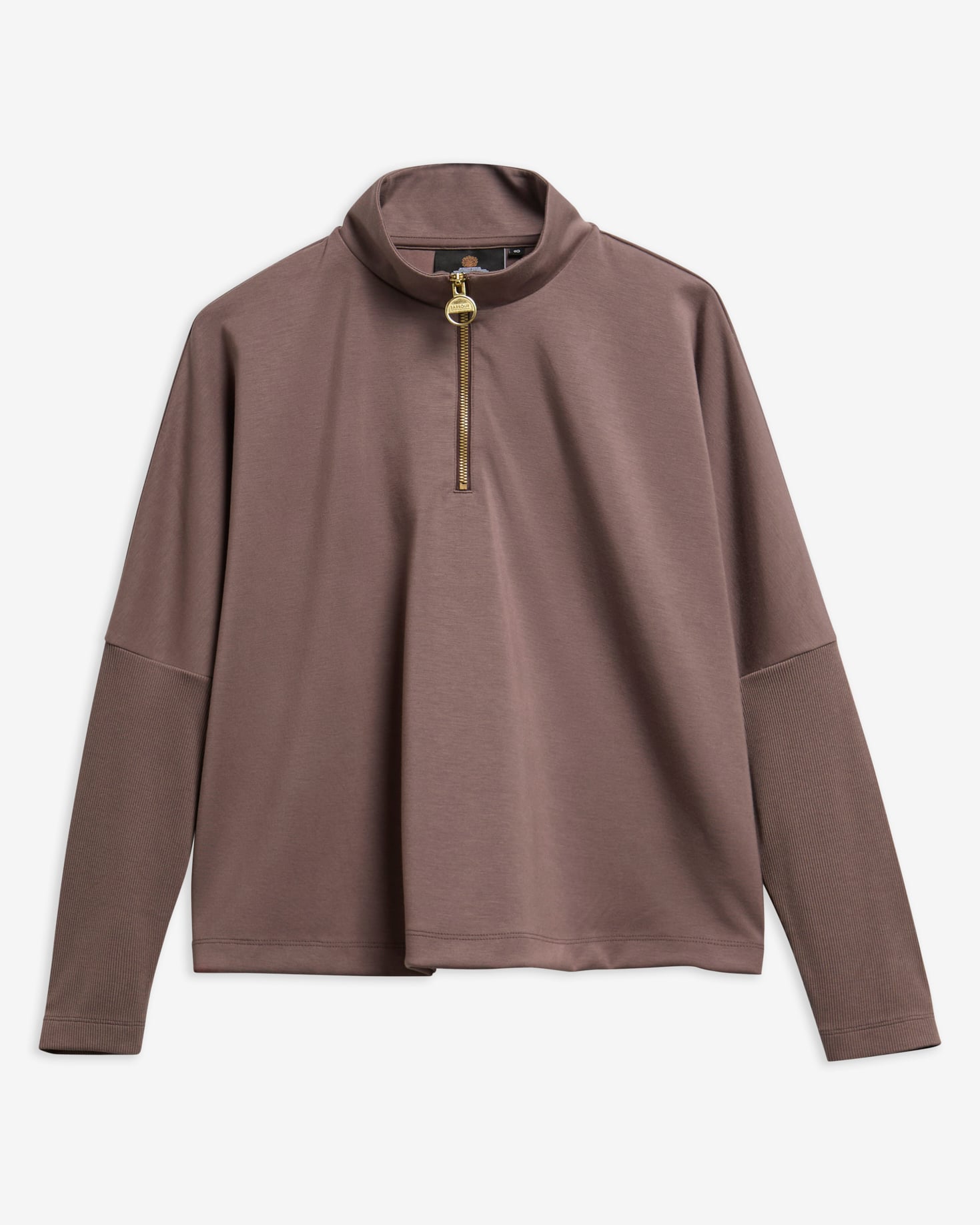 Kemora Half-Zip Sweatshirt Truffle