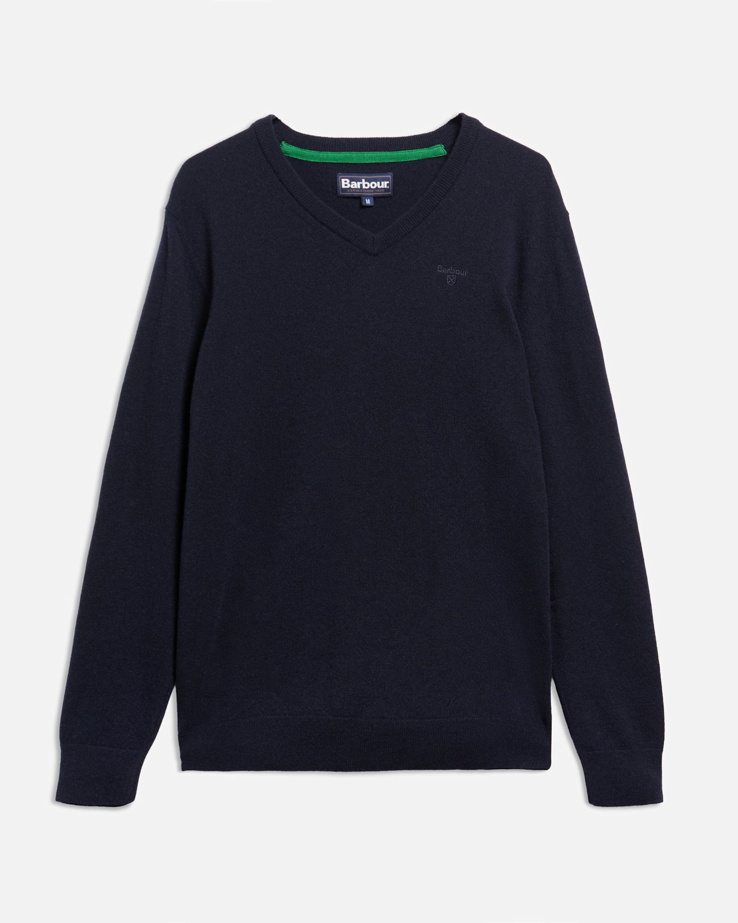 Essential V-Neck Jumper Classic Navy