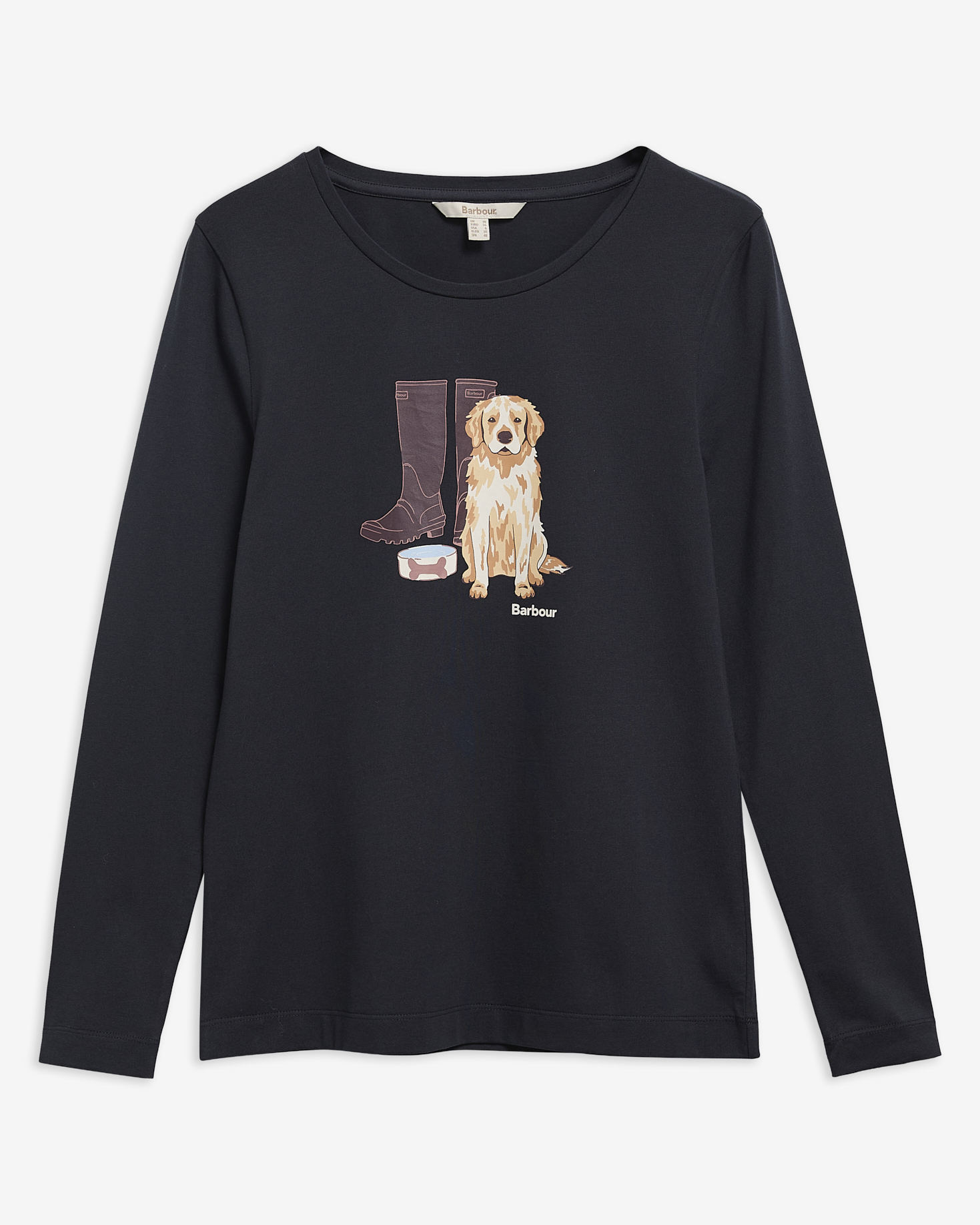 Hedley Long-Sleeved T-Shirt Dark Navy