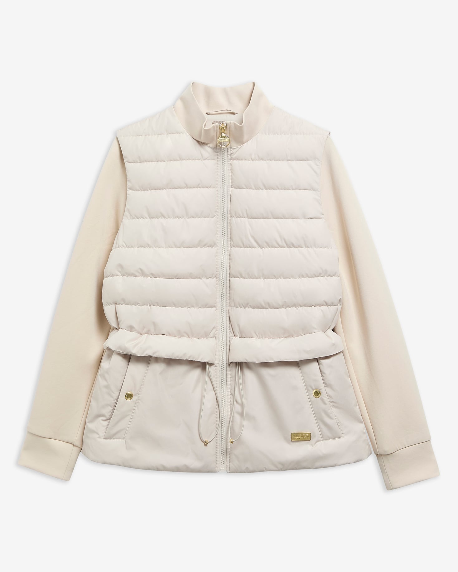 Ari Quilted Sweatshirt Moonbeam