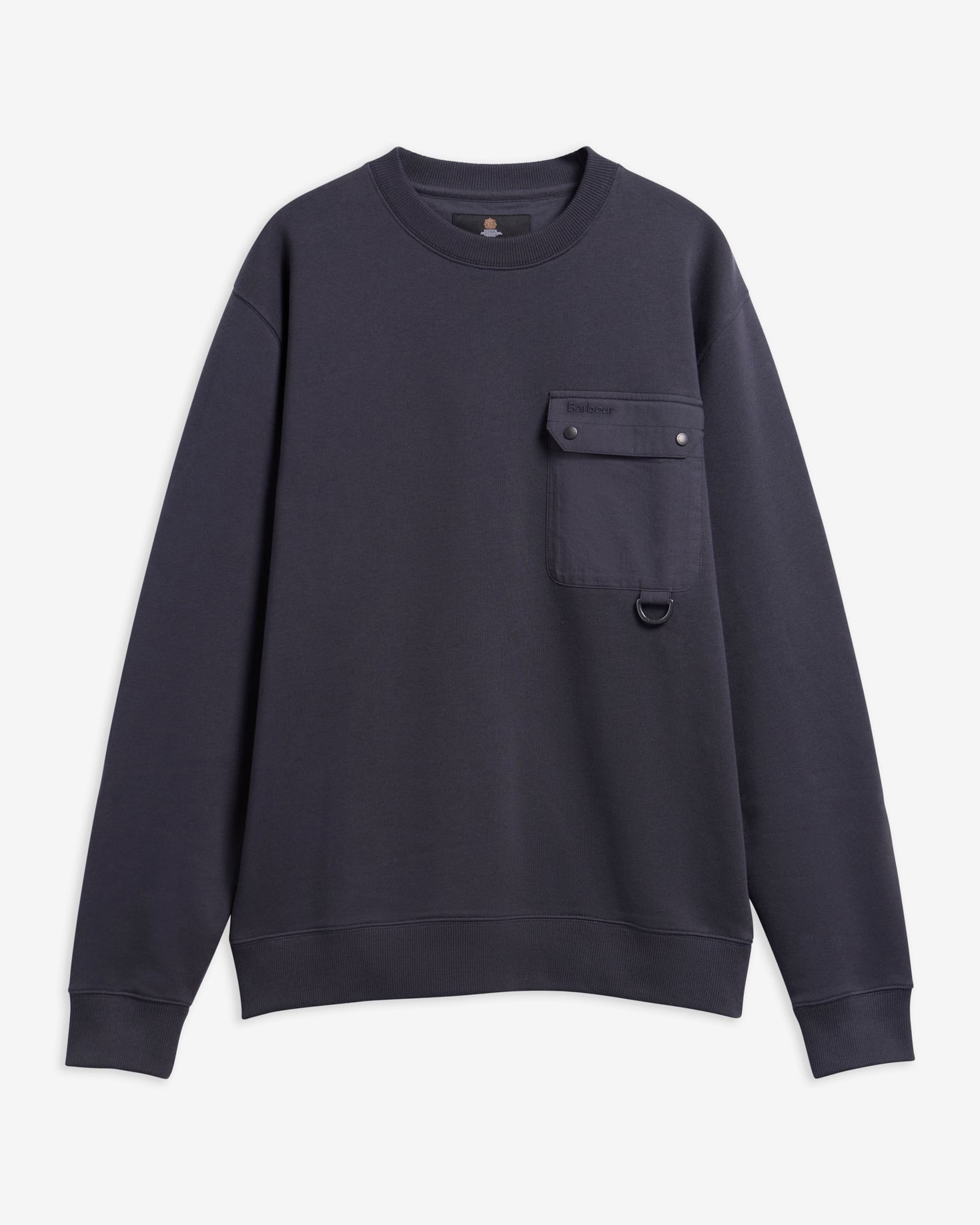 Barbour Sweatshirt Pitt Dark Navy