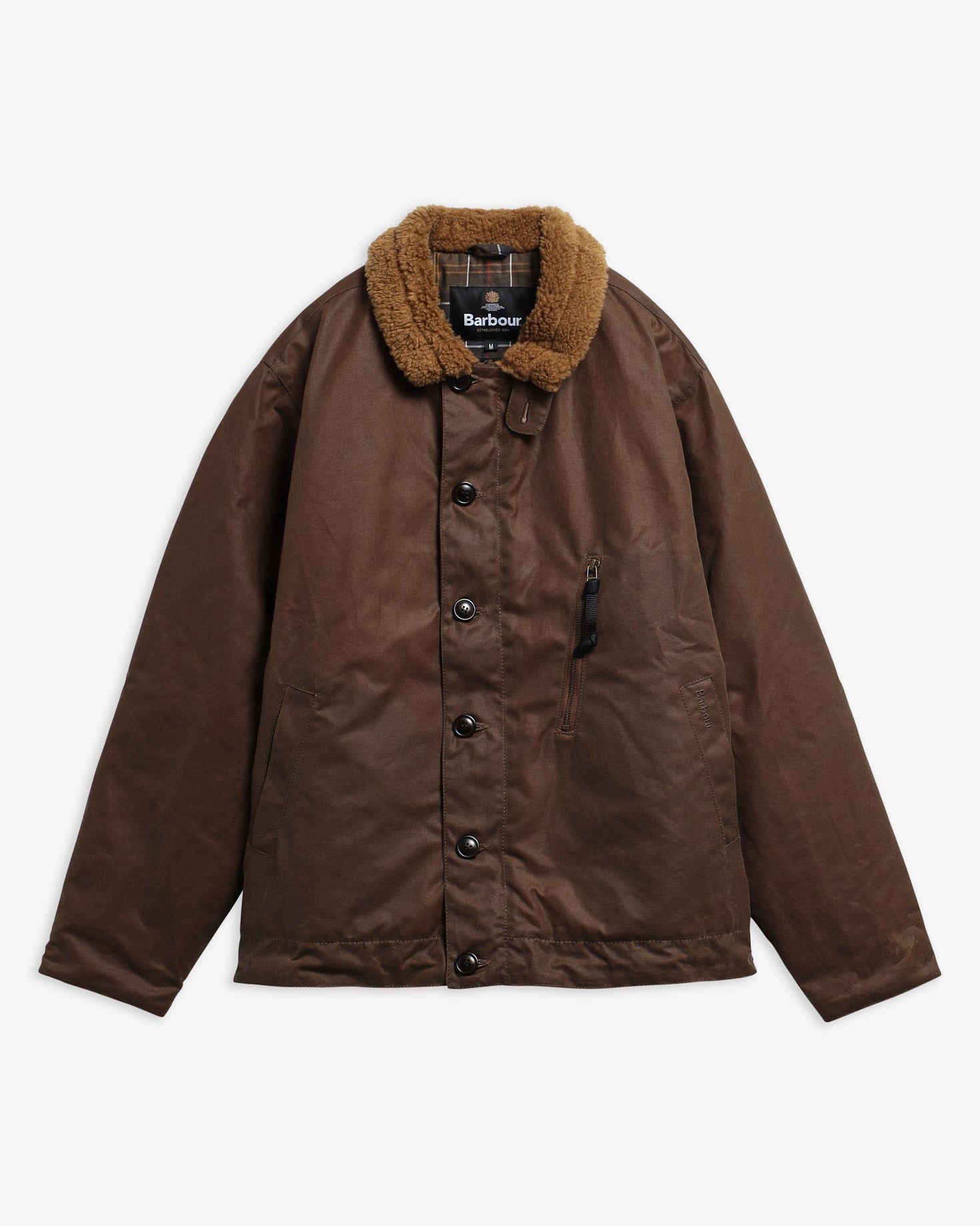 Macklow Waxed Jacket Bark
