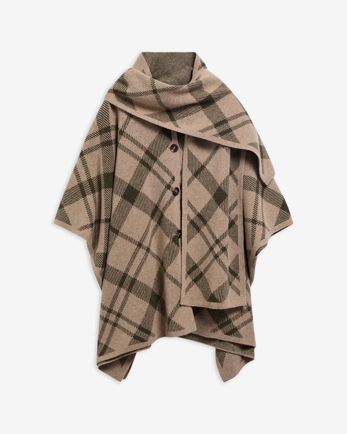 Strickcape Vienna Warm Trench Multi