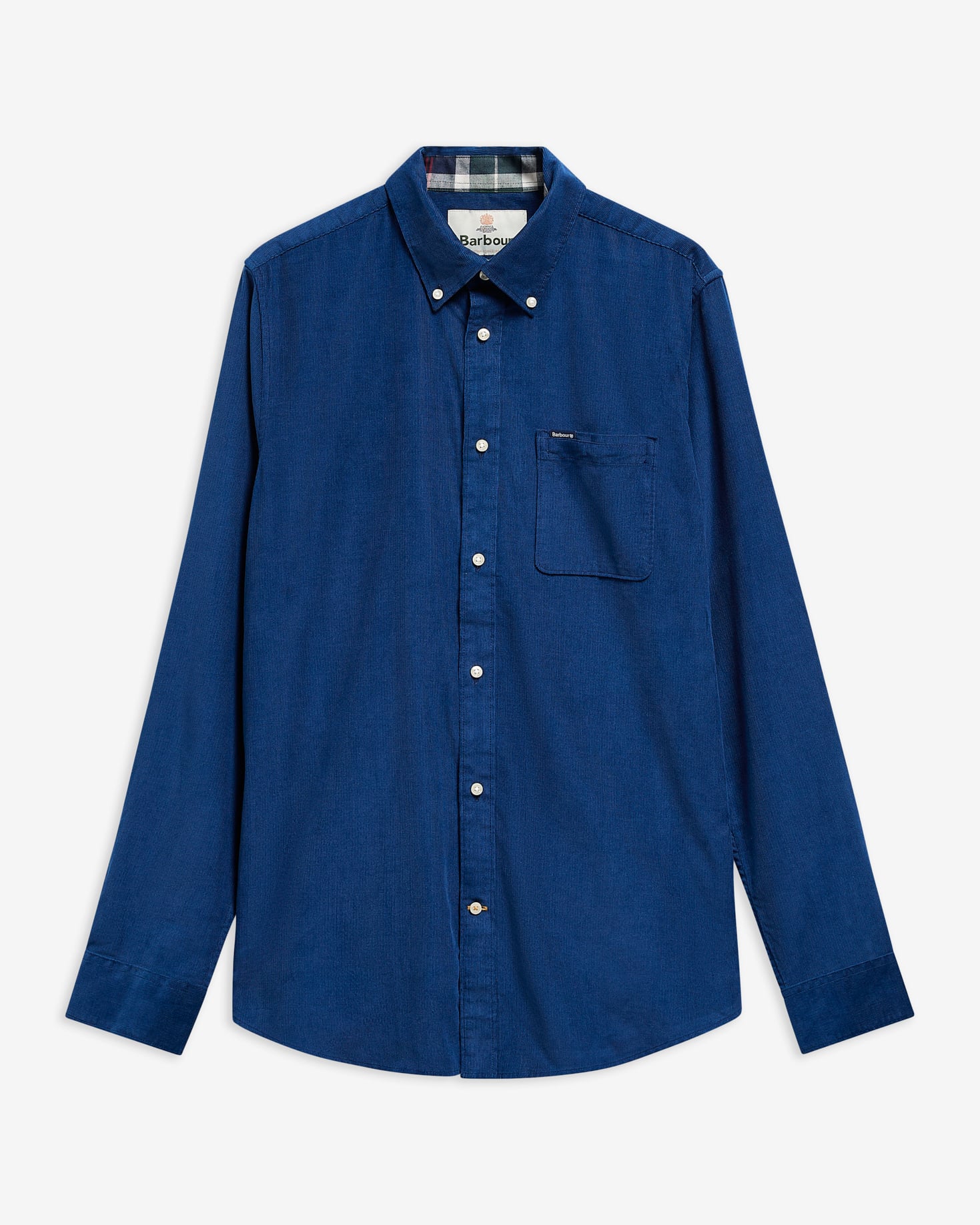 Ramsey Tailored Long-Sleeved Shirt Deep Blue