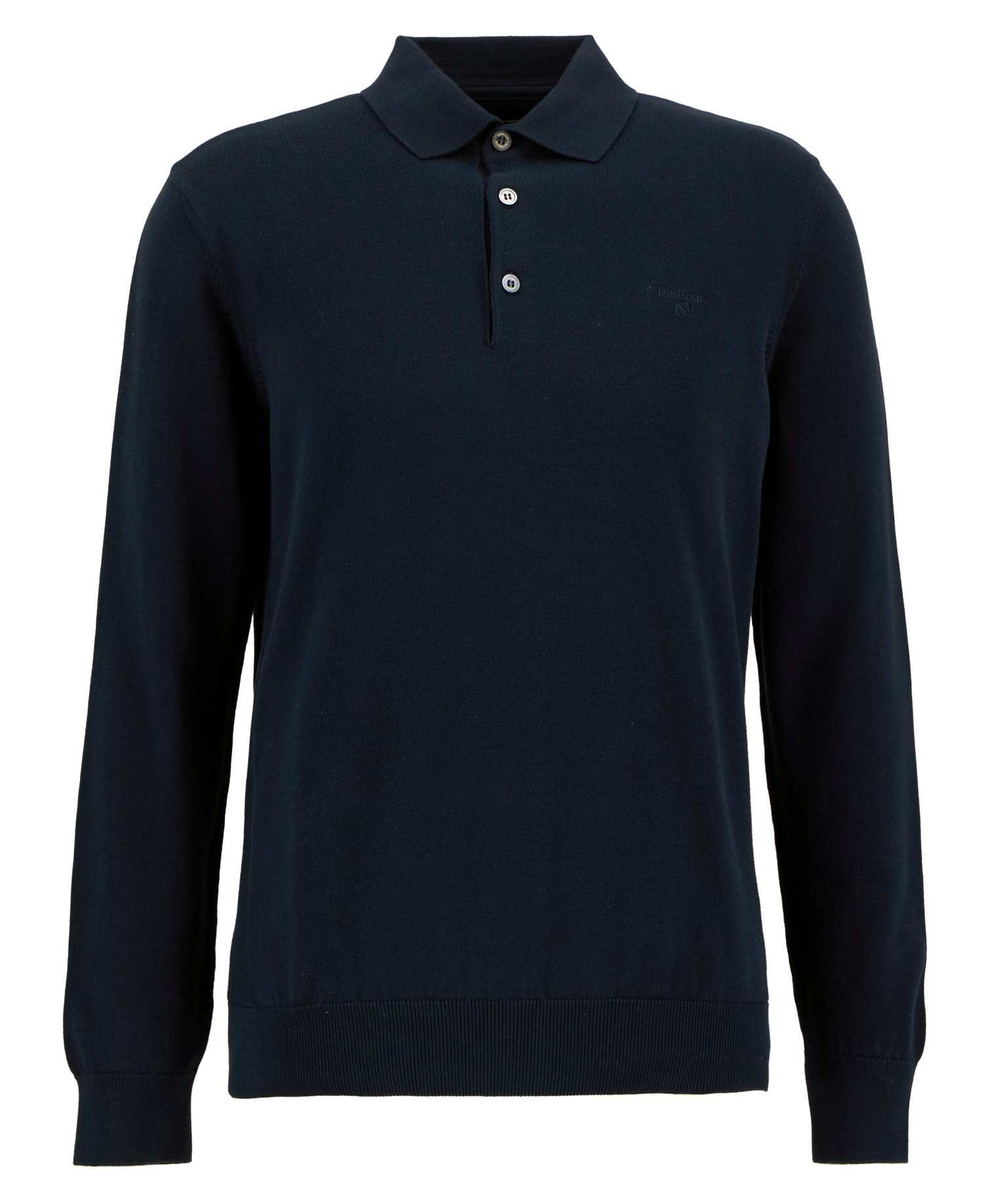 Pima Cotton Knitted Polo Shirt