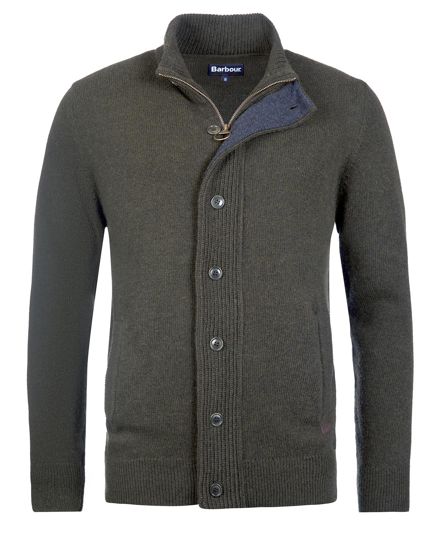 Essential Elbow-Patch Cardigan