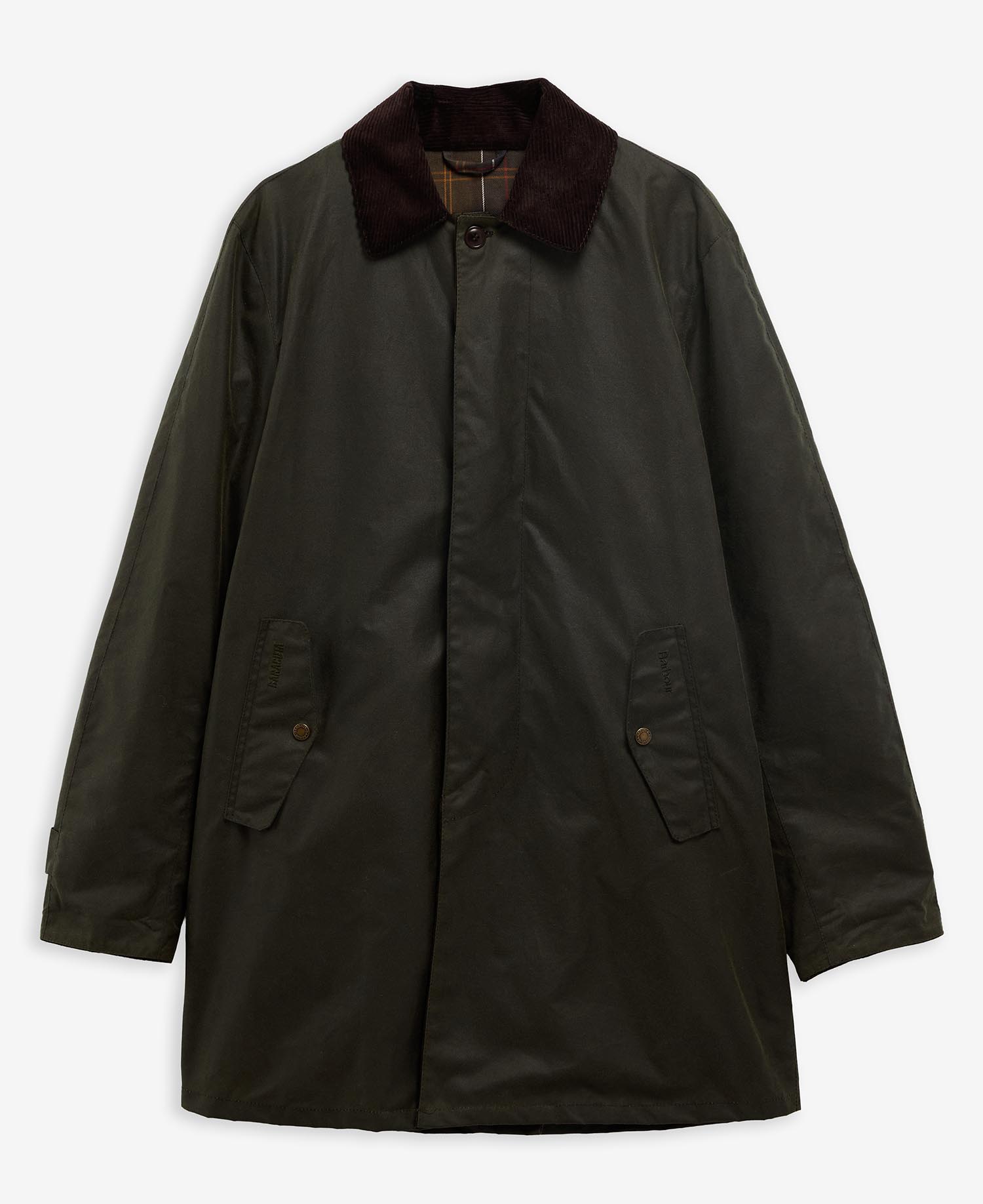 Barbour x Baracuta Tyne Waxed Car Coat