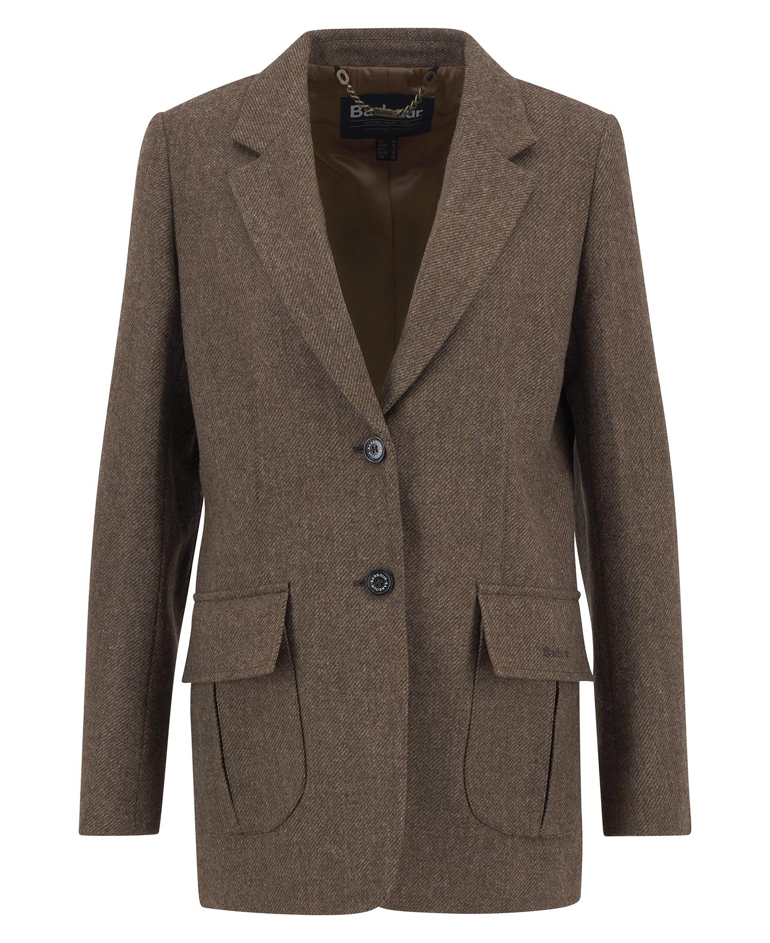 Blazer in lana leggermente aderente Elm