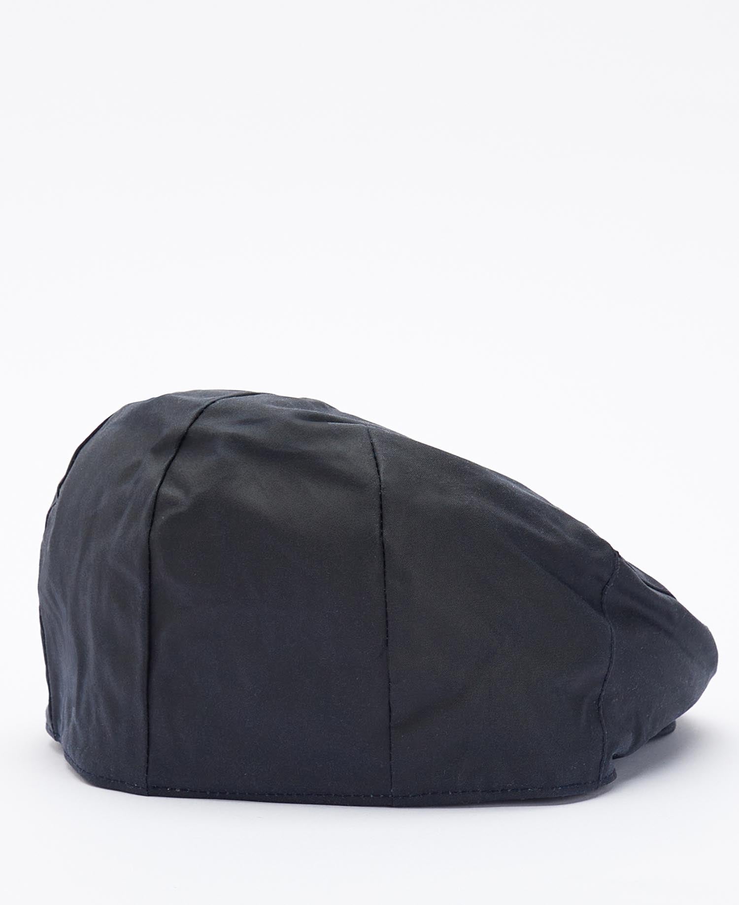 Waxed Flat Cap Classic Navy