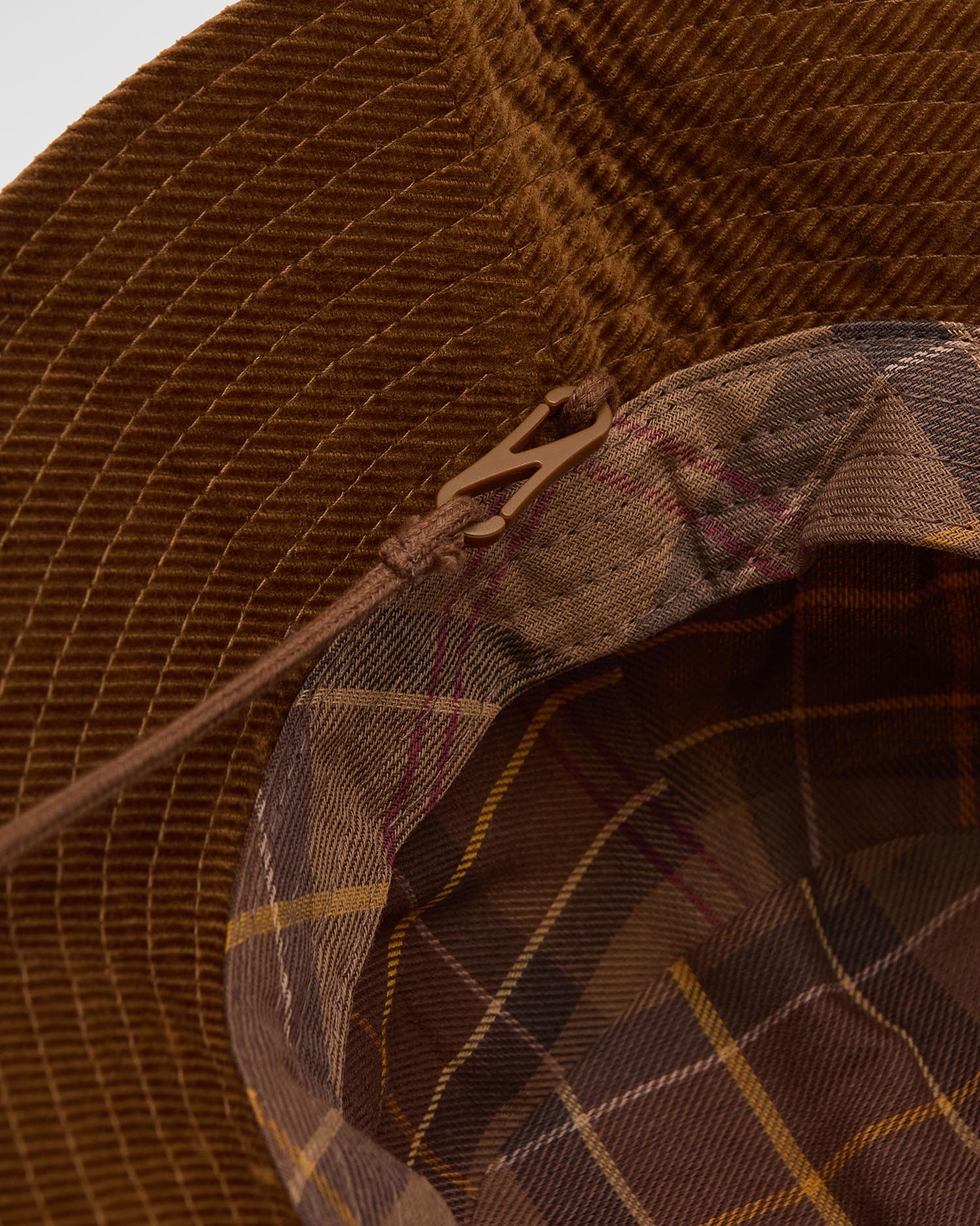 Delilah Waxed Bucket Hat Tan