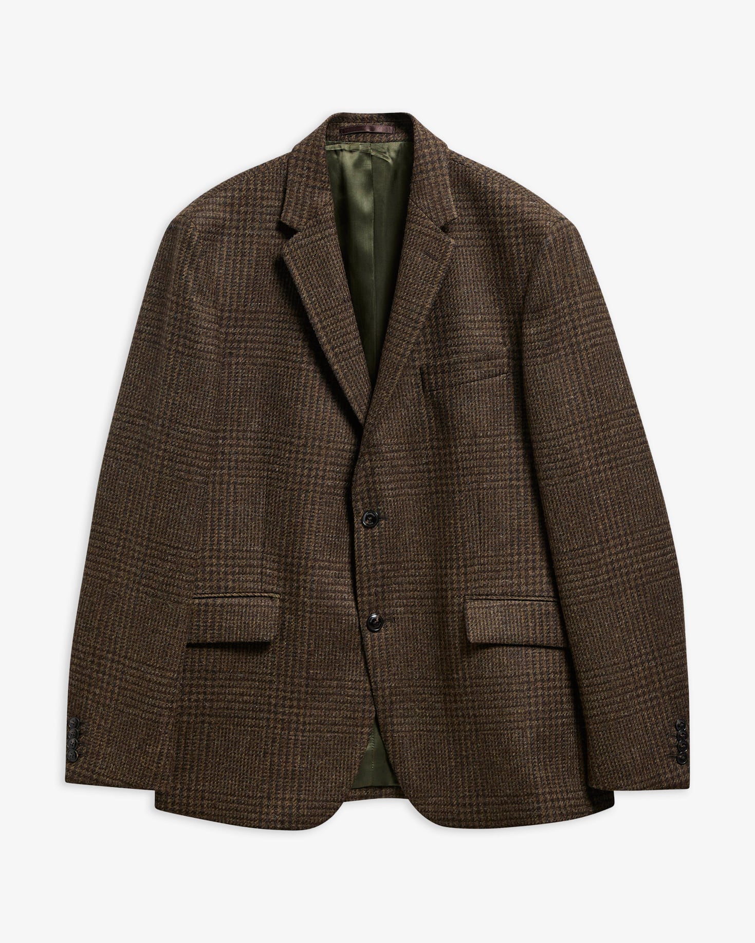 Bryson Moons Check Blazer Brown
