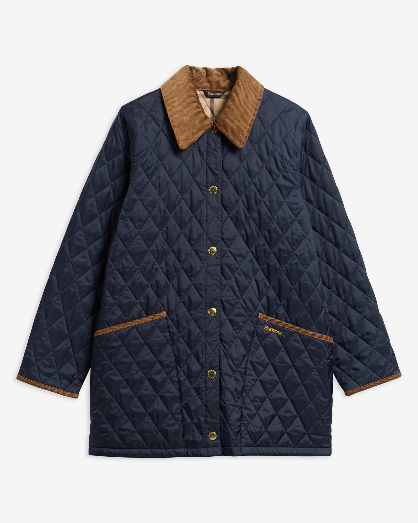 Steppjacke Icons Modern Liddesdale Dark Navy/Birchwood