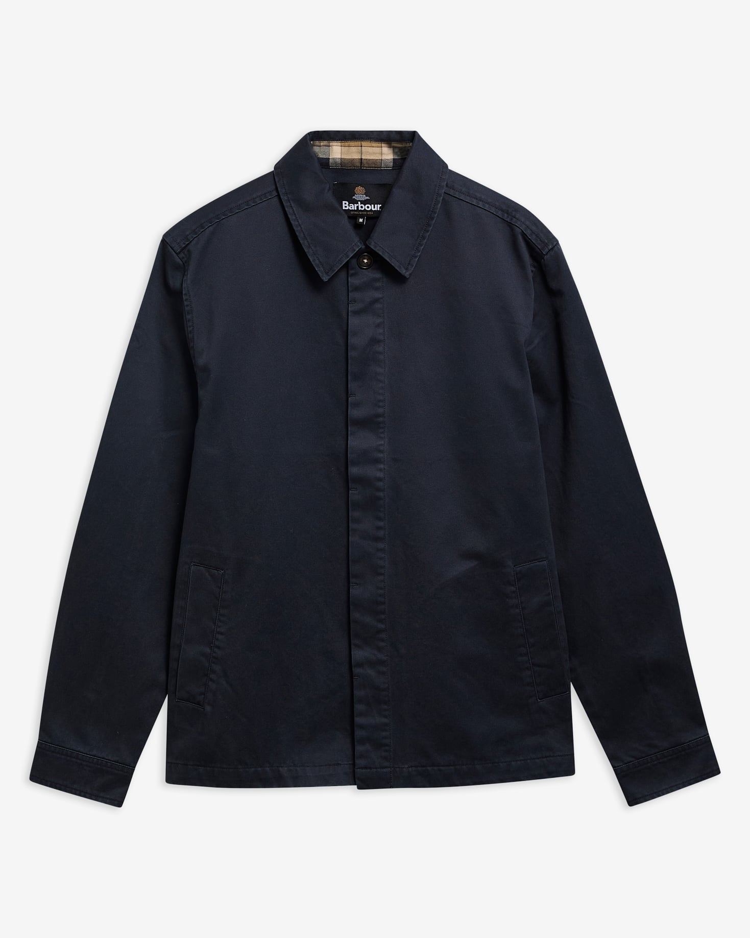 Yorklane Twill Overshirt Dark Navy