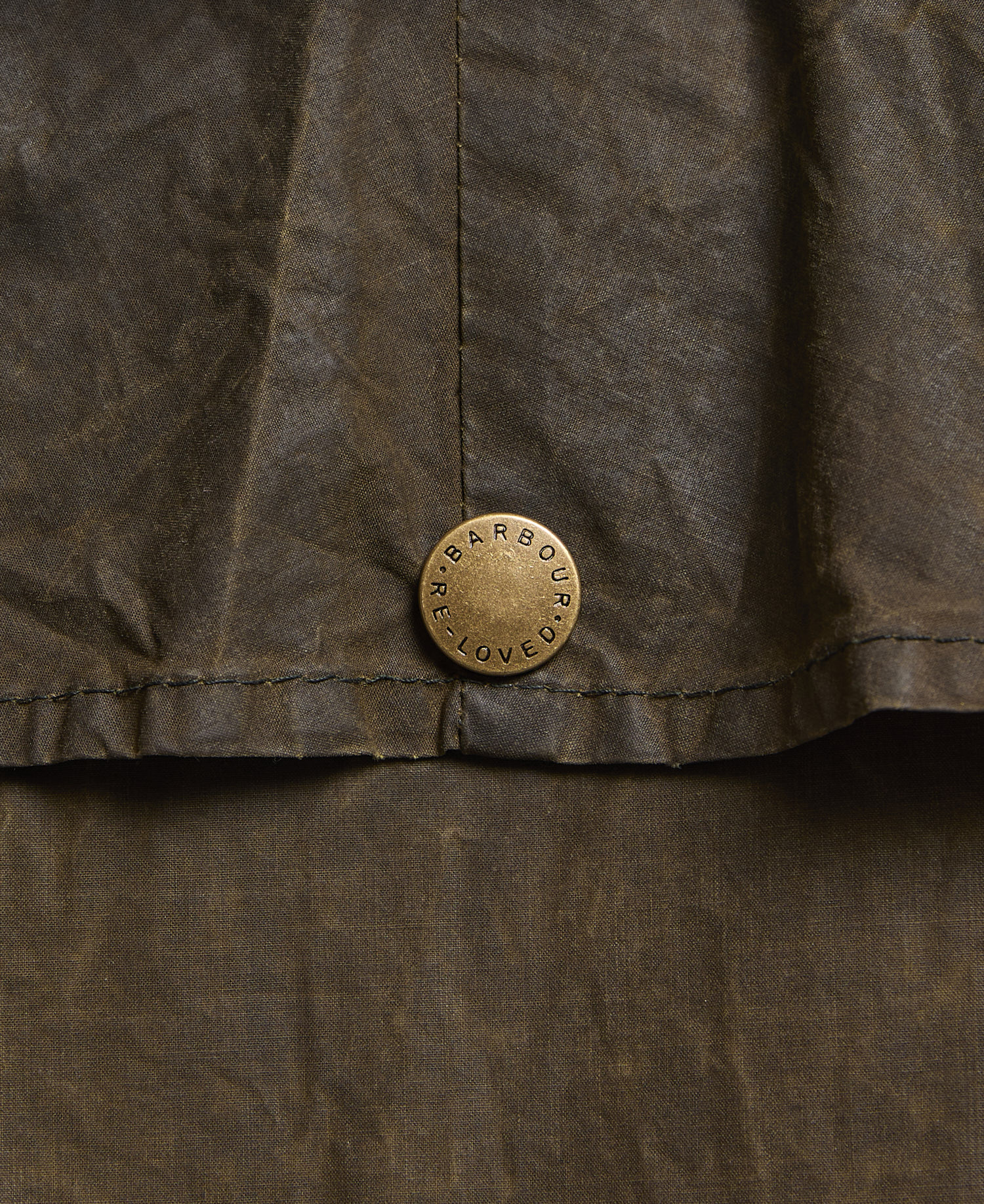 Barbour Re-Loved Men's Durham Waxed Jacket