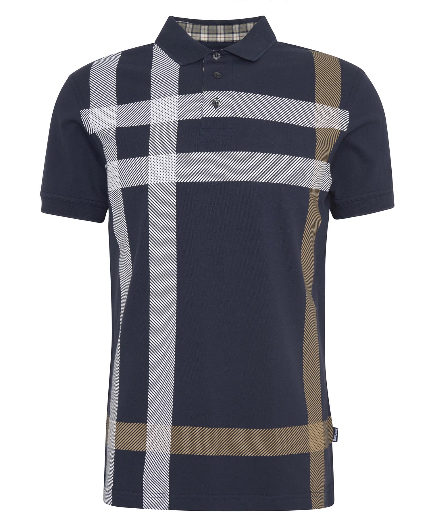 Blaine Tartan Short-Sleeved Polo Shirt