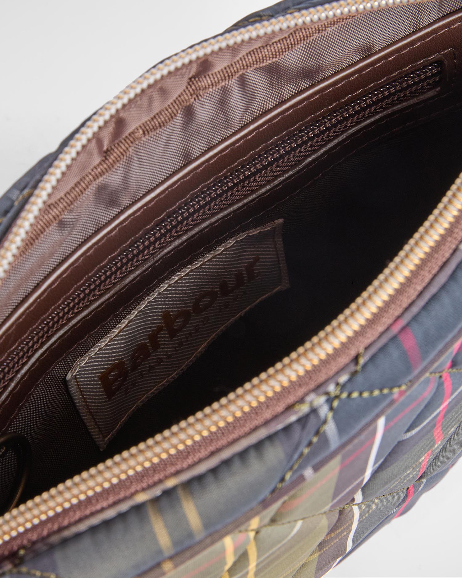 Quilted Crossbody Bag Classic Tartan