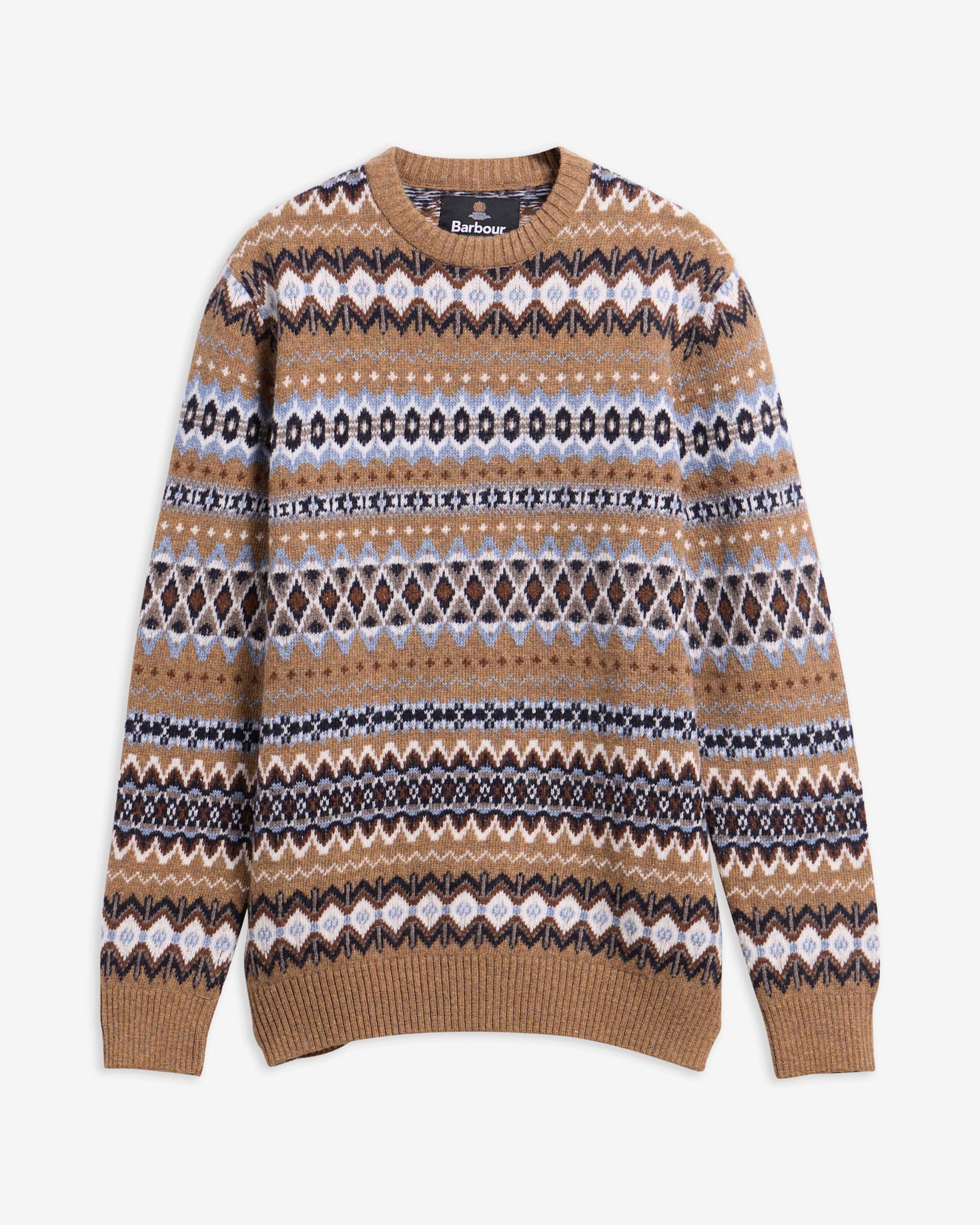 Case Fair Isle Jumper Trench