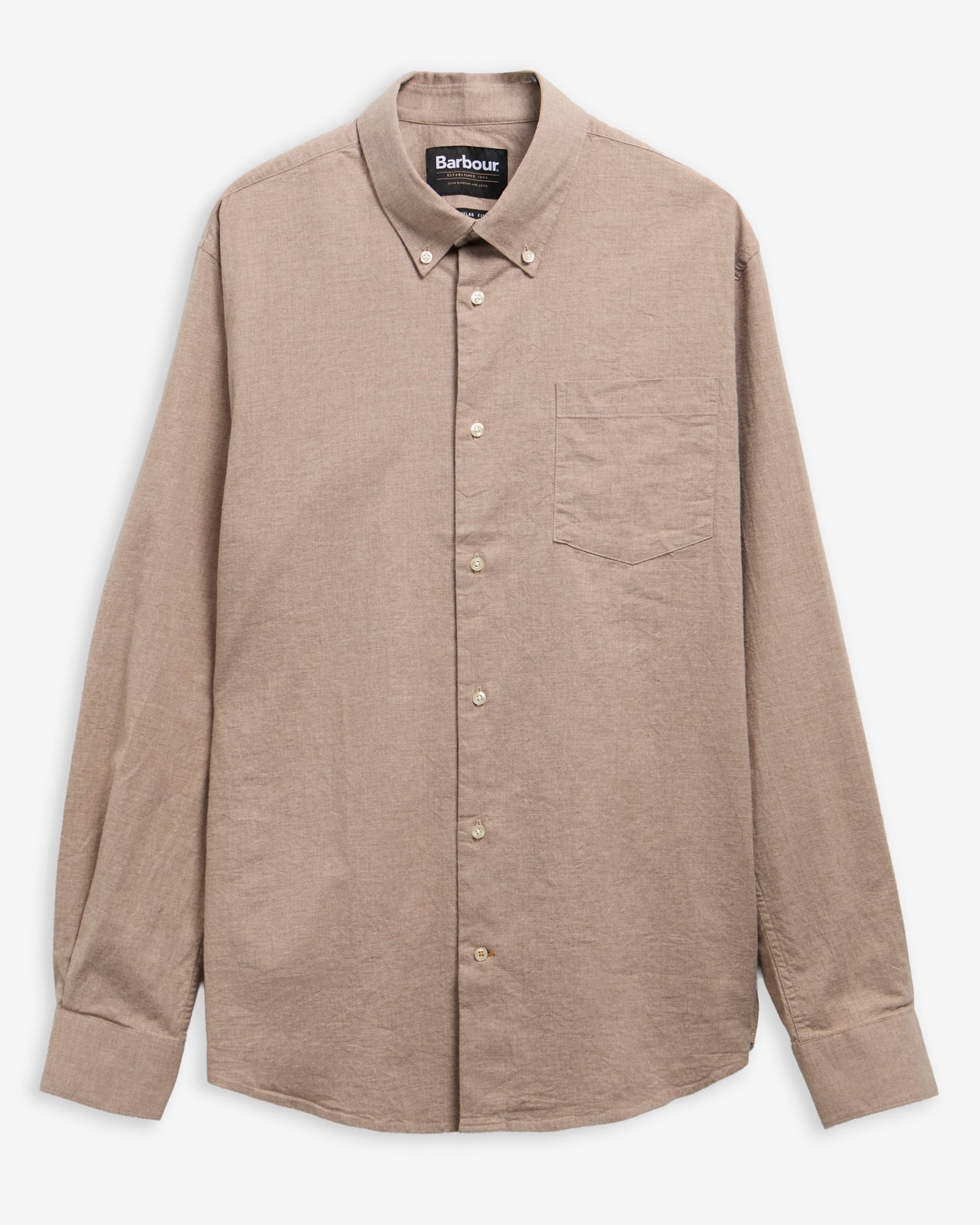 Aukside Regular Shirt Stone Marl