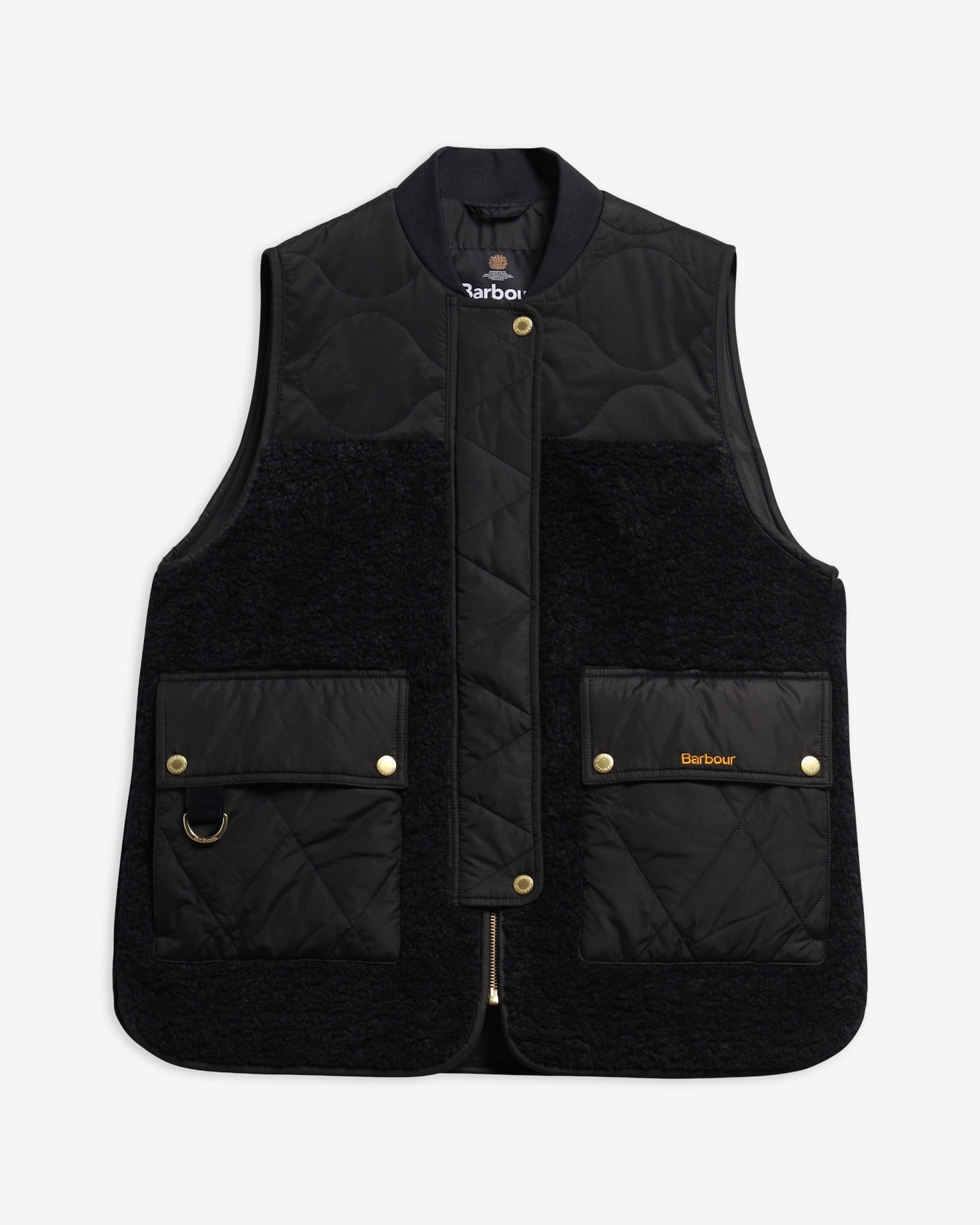 Ampleforth Fleeced Gilet Black
