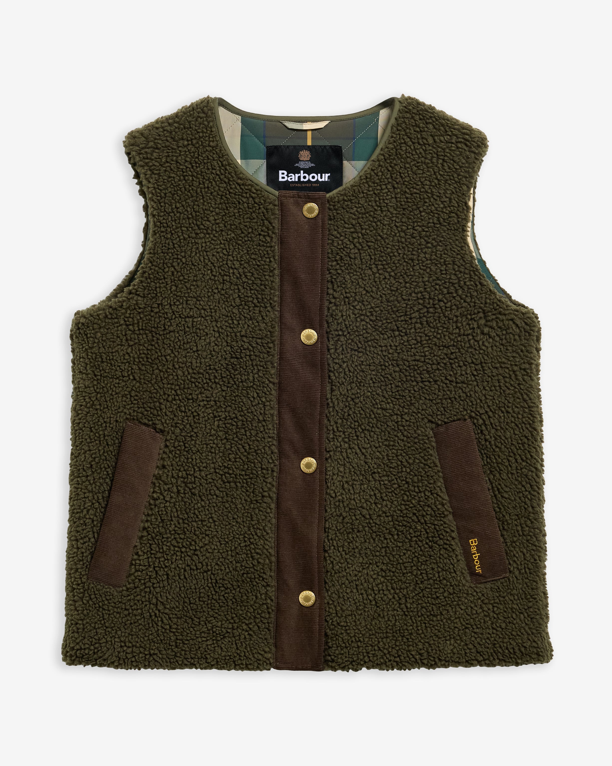 Dulsie Teddy Liner Olive-Ancient