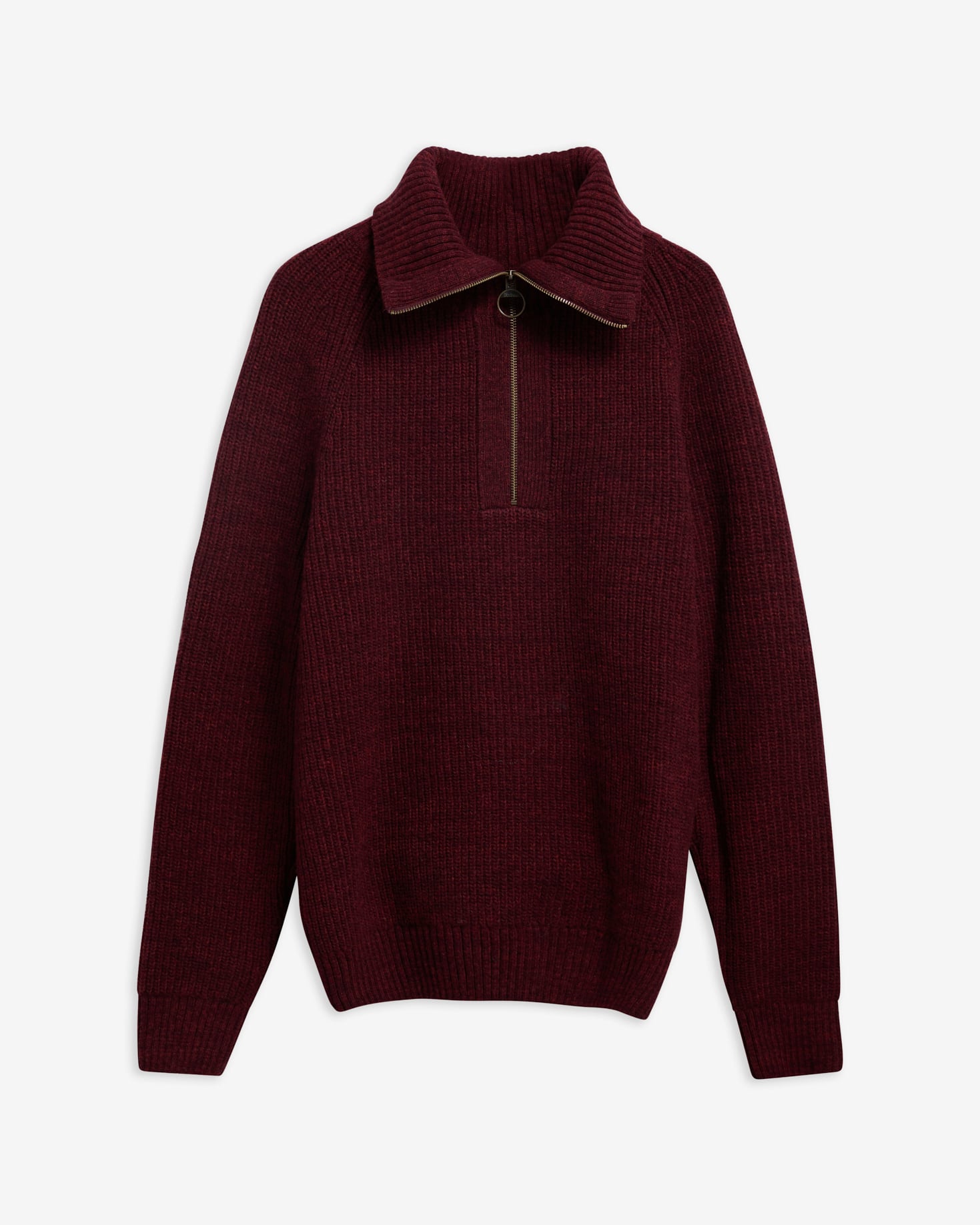 Riggbay Half-Zip Jumper Chestnut