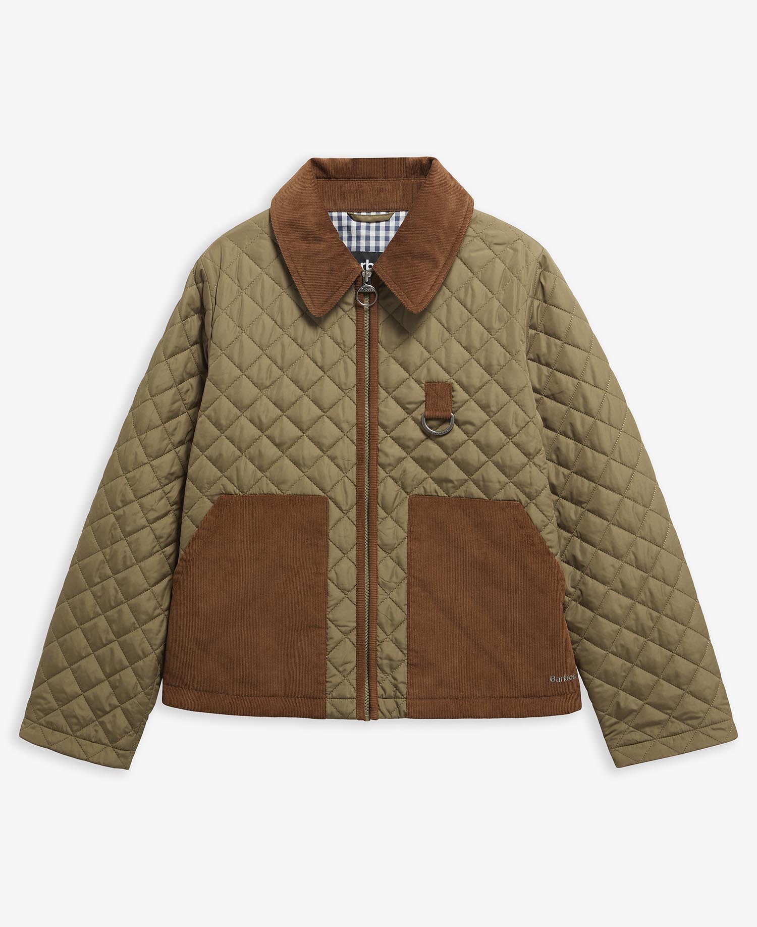 Aylesby Quilted Jacket Dusky Green
