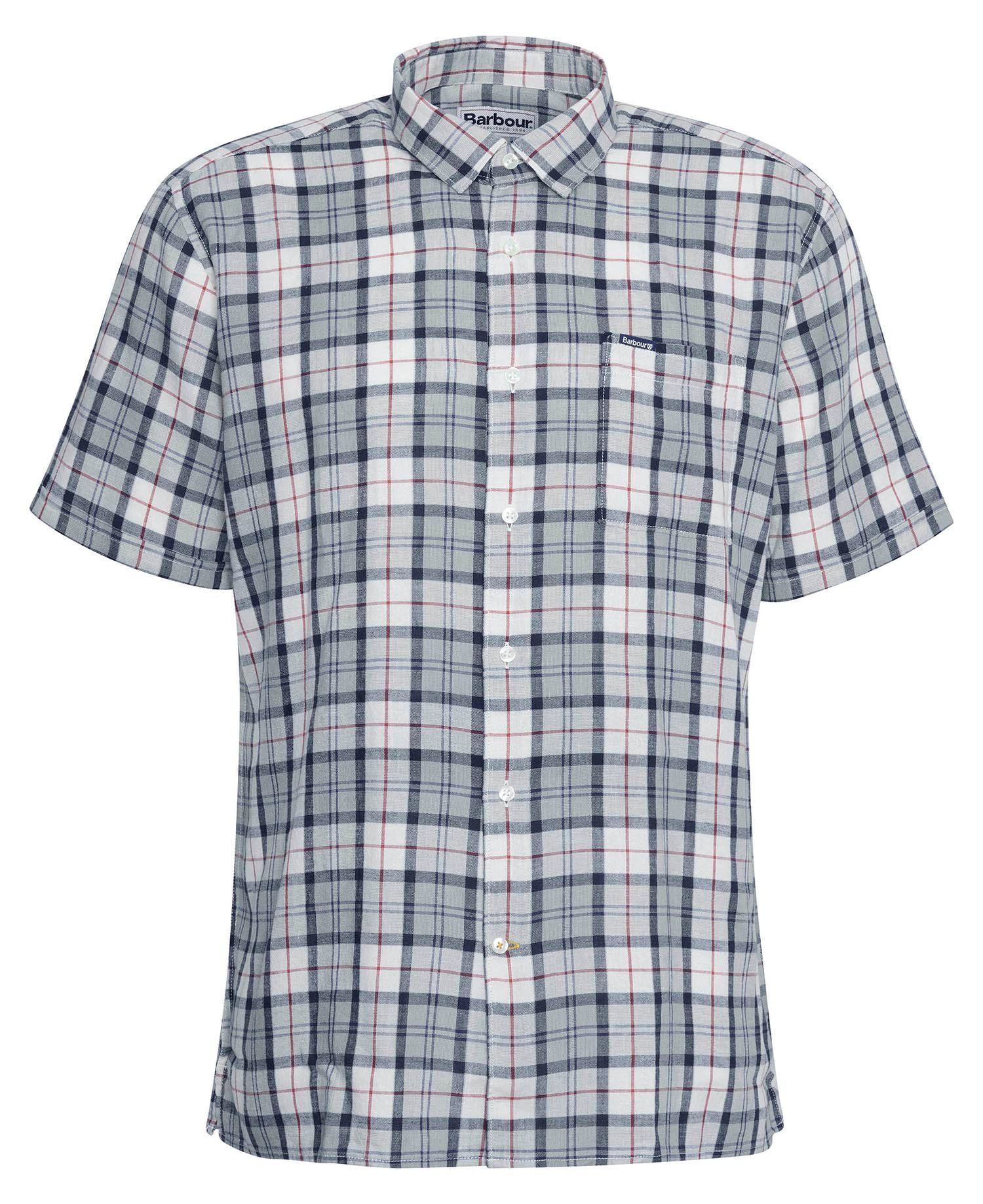 Hemd Midfield Tartan Short-Sleeved Regular