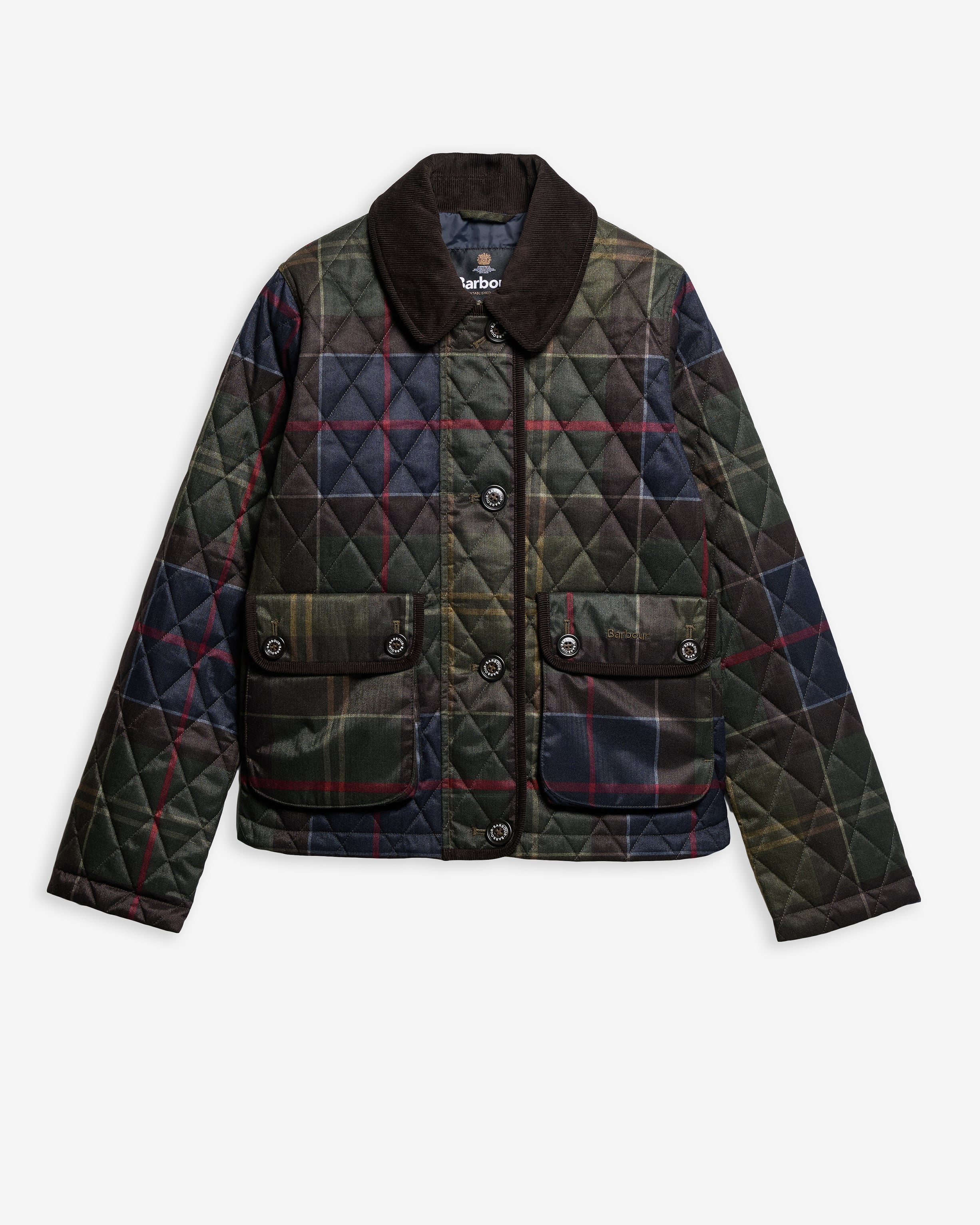 Steppjacke Loudon Tartan