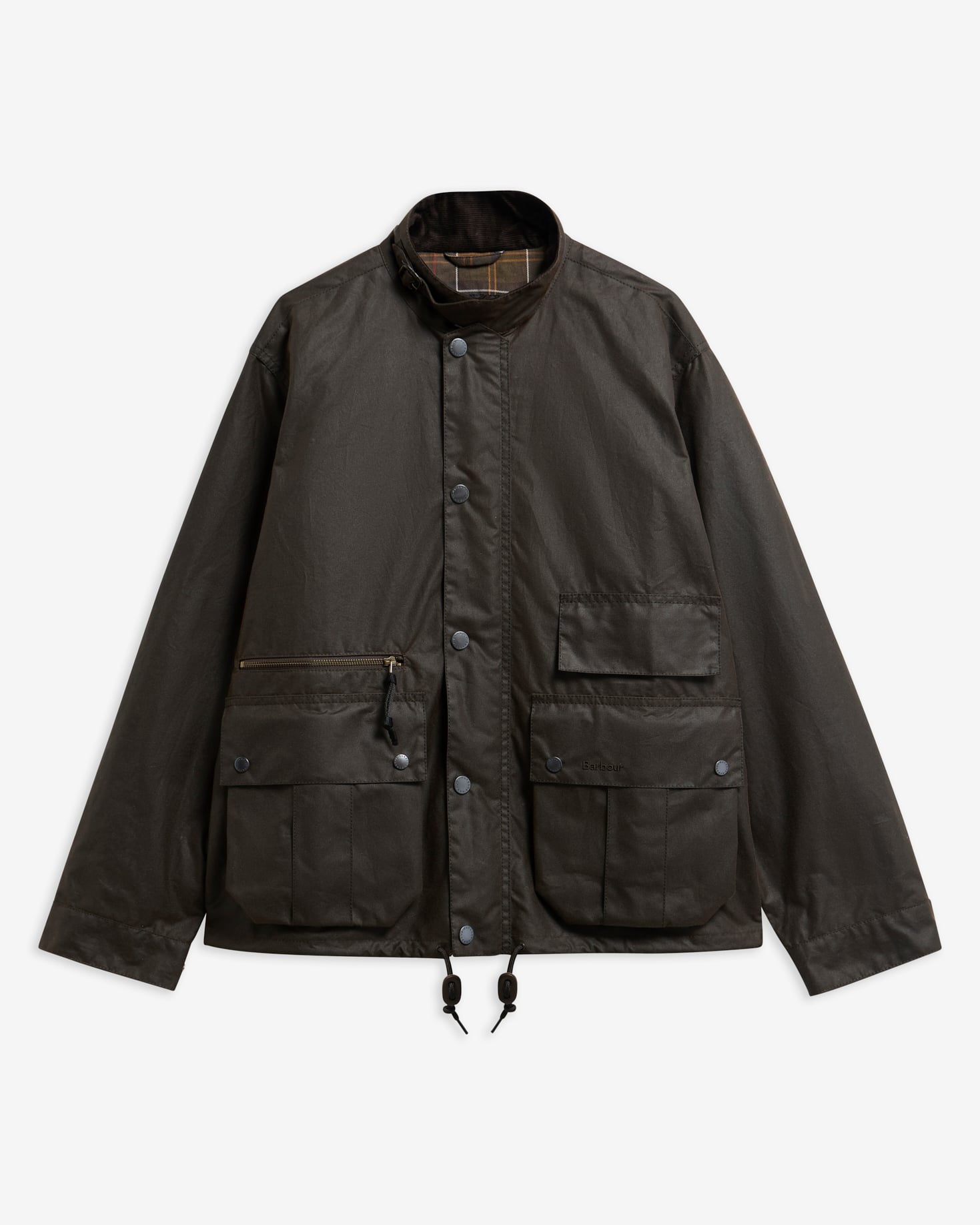 Barbour Wachsjacke Modified Ursula Dark Brown