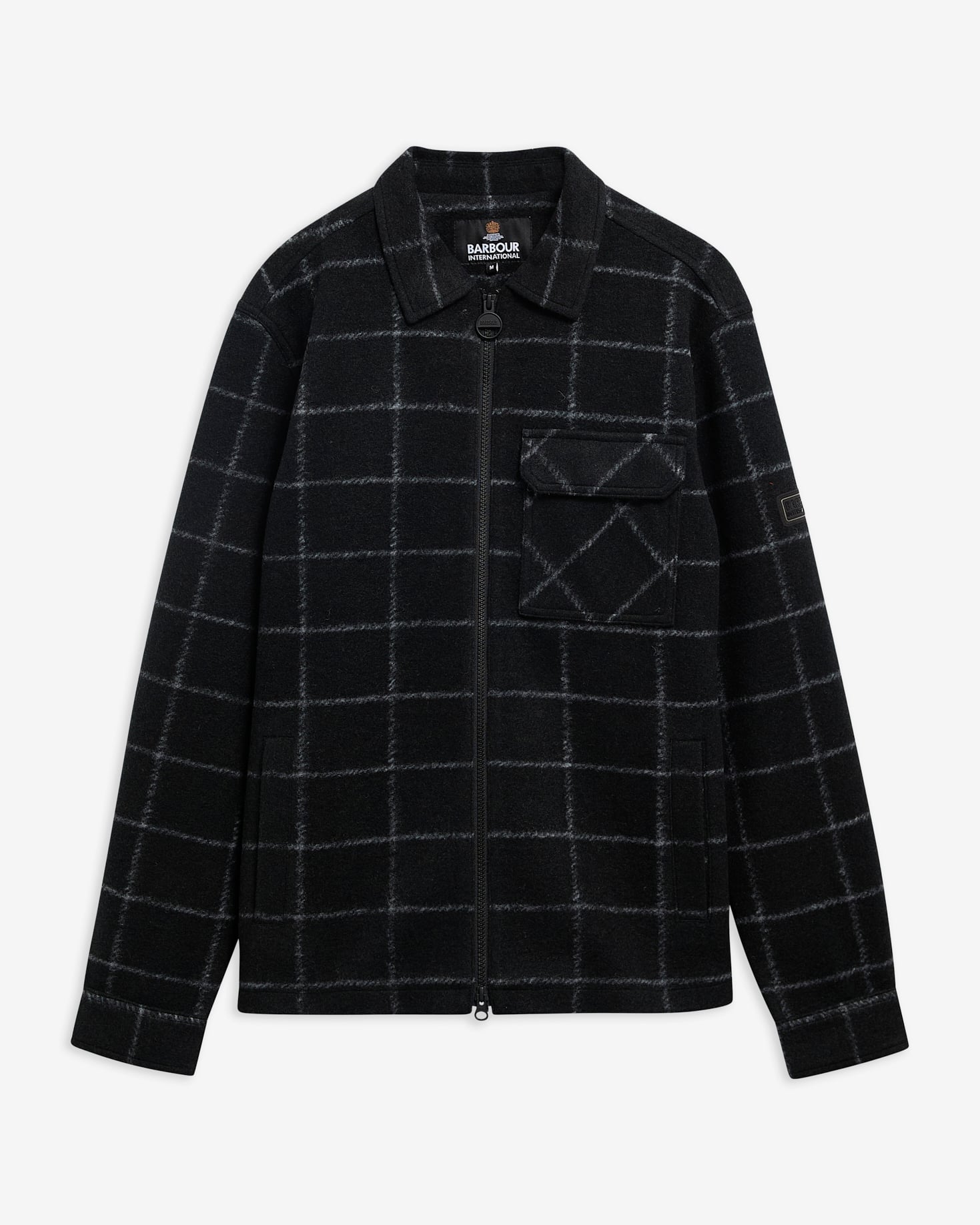Fleecehemd Payne Black