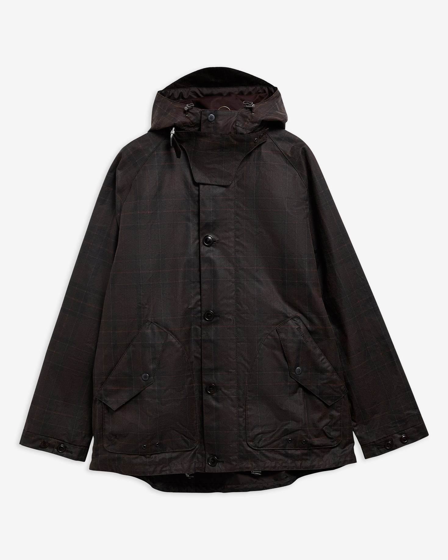 Re-Engineered Tartan Keiss Waxed Parka Muted Tartan