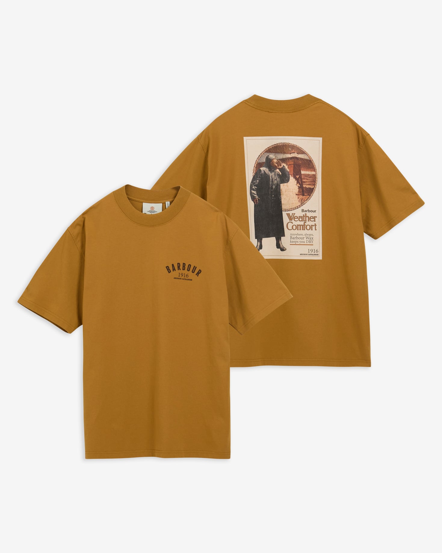 T-shirt oversize con stampa 1916 Cumin