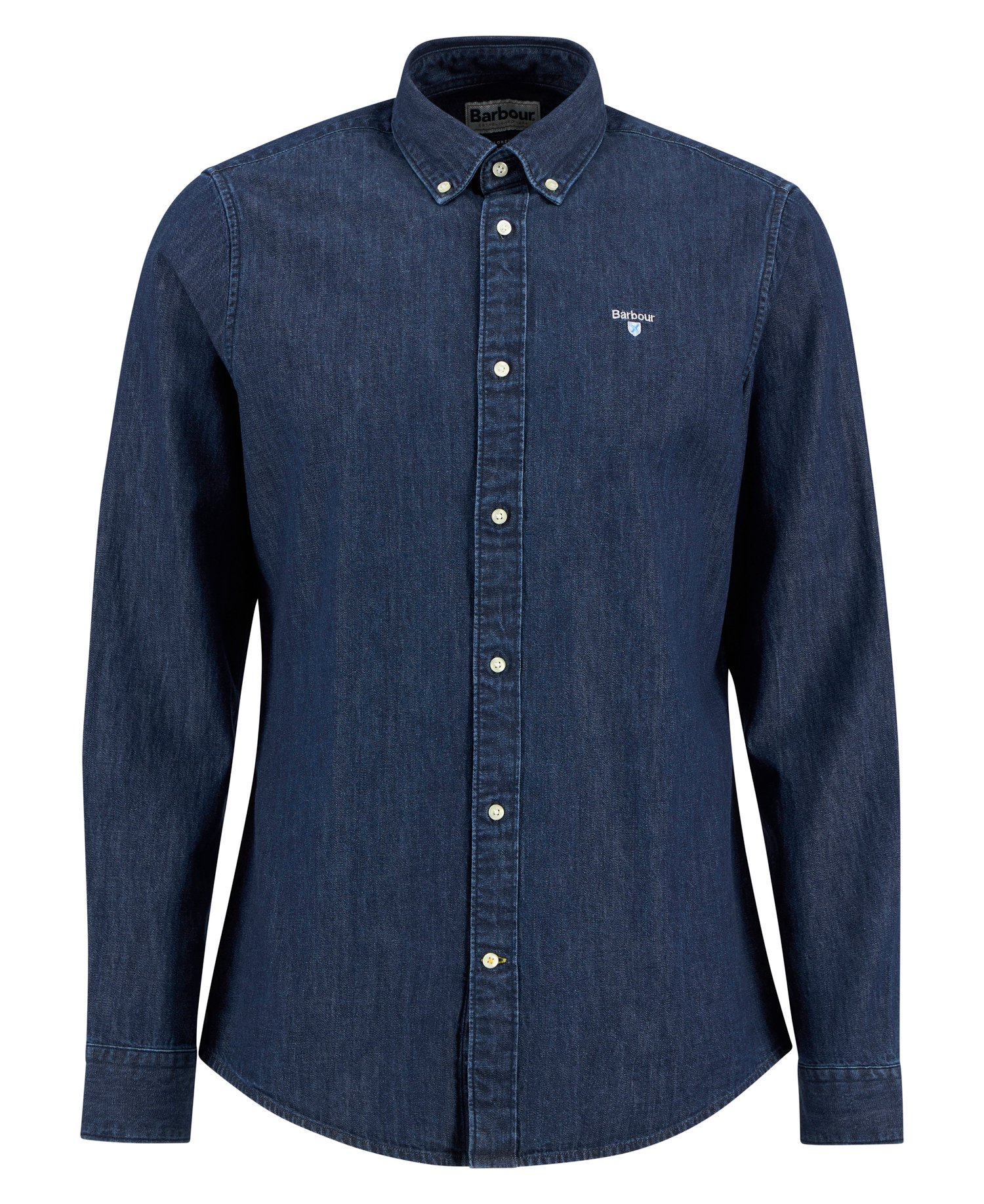 Denim Crest Tailored Long-Sleeved Shirt