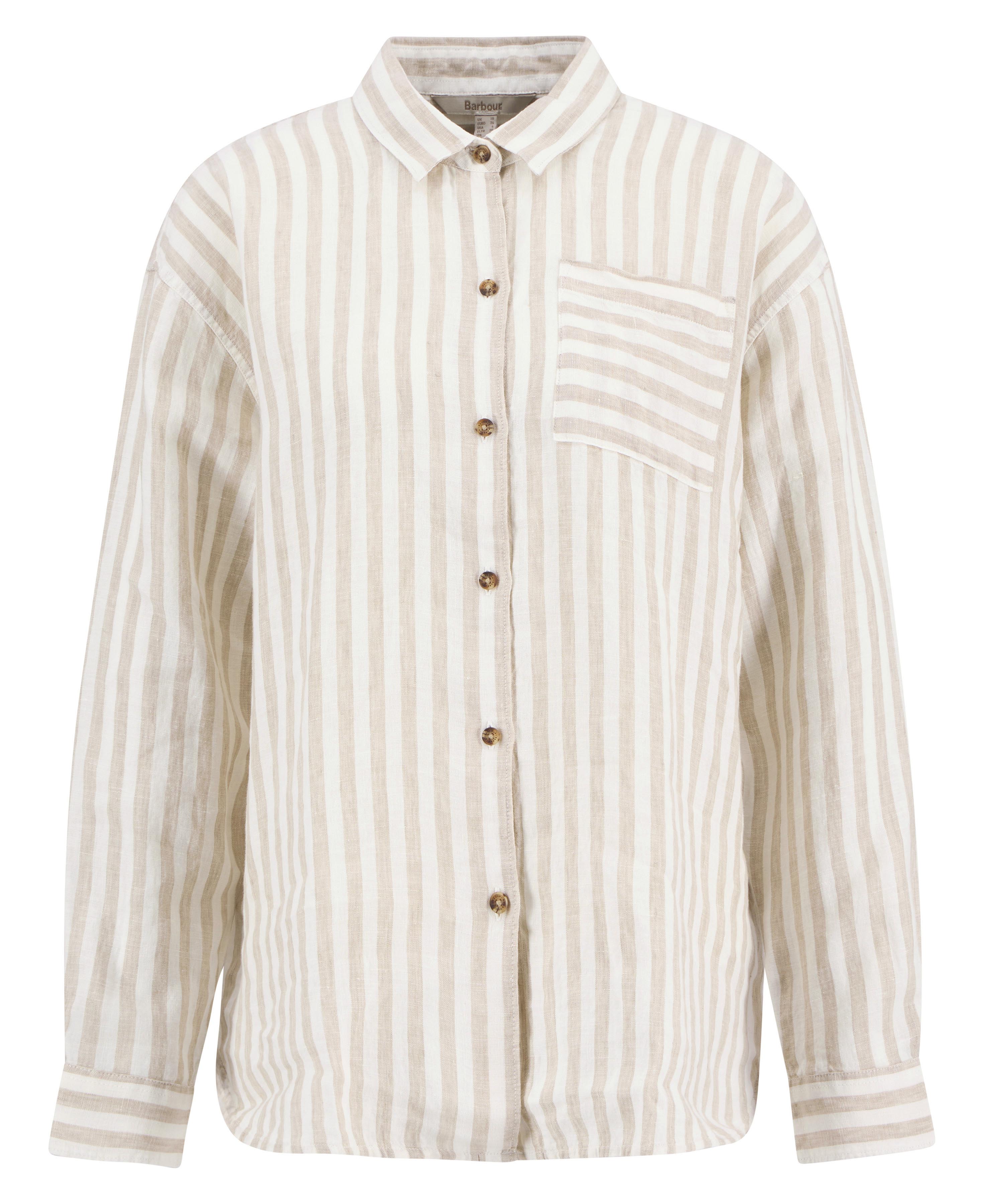 Annie Striped Linen Shirt