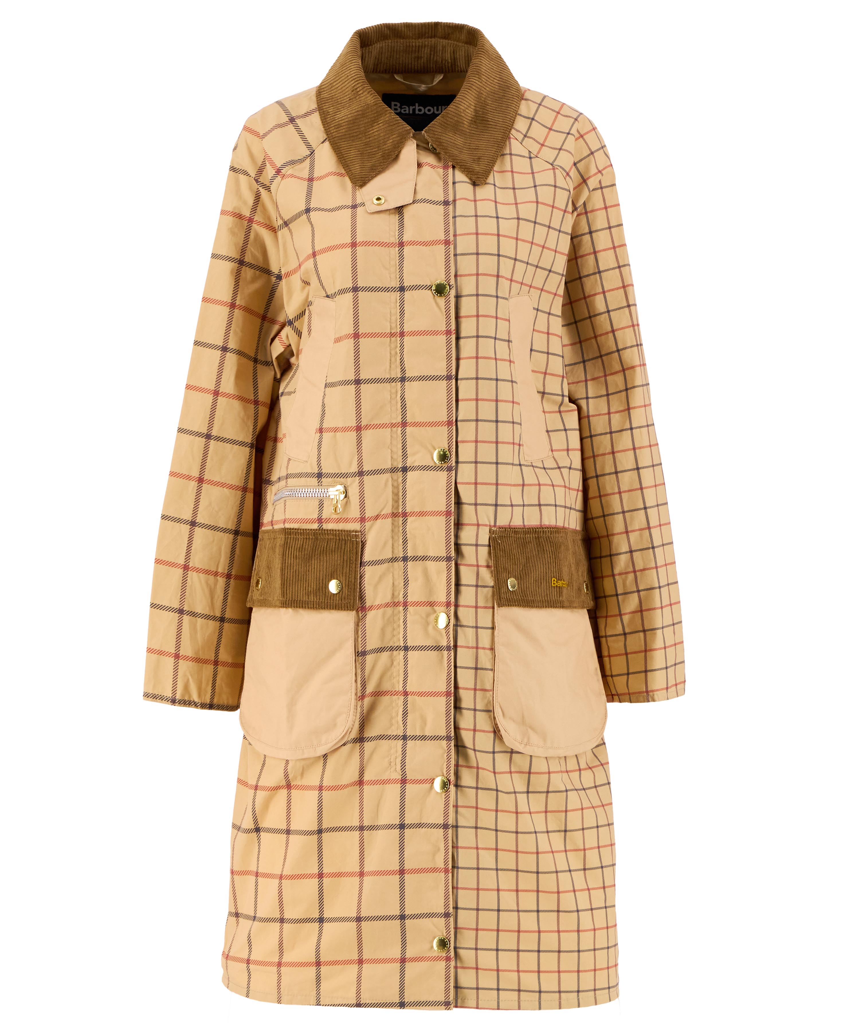Hollington Check Car Coat