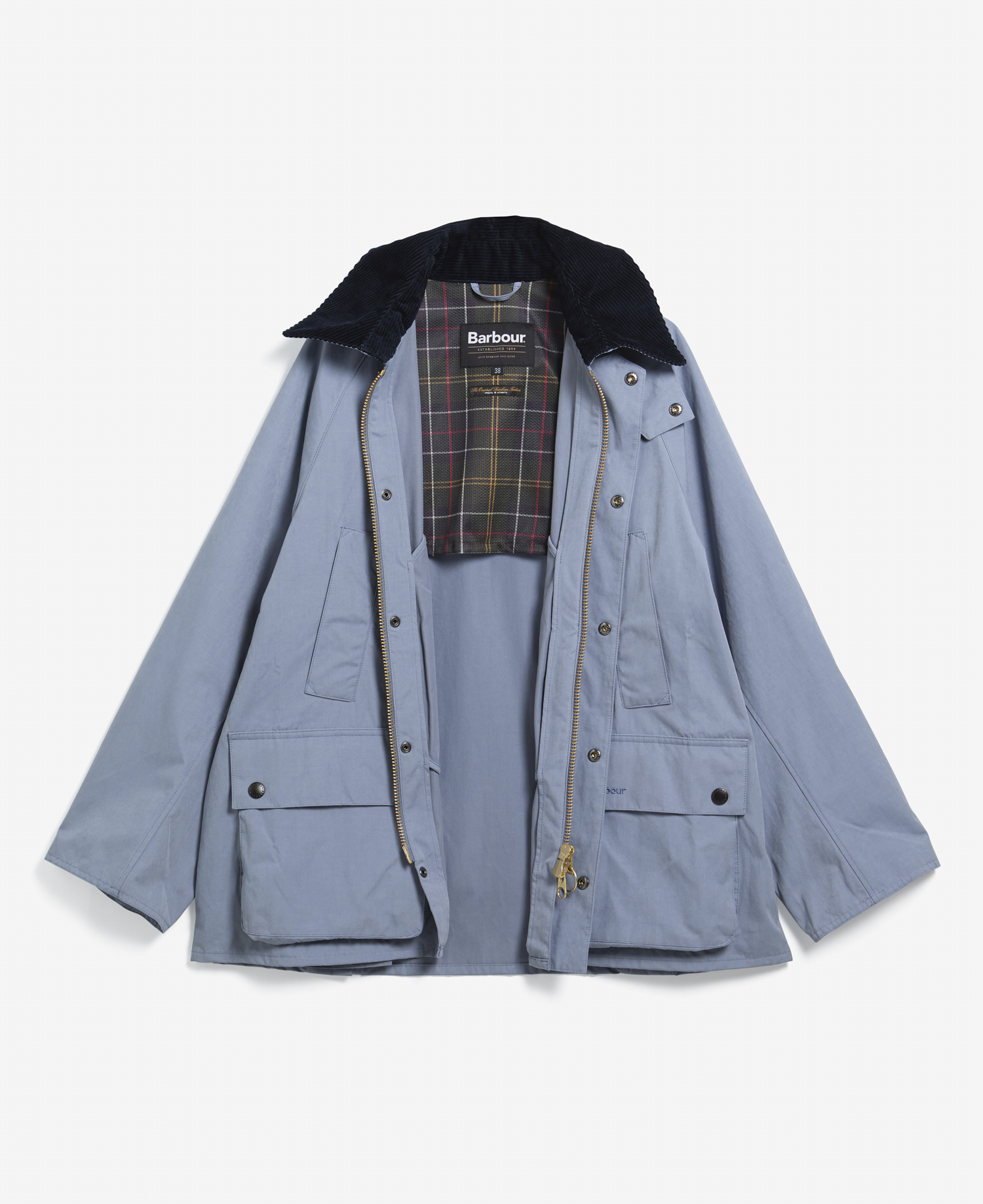 Peached Oversized Bedale Casual Jacket