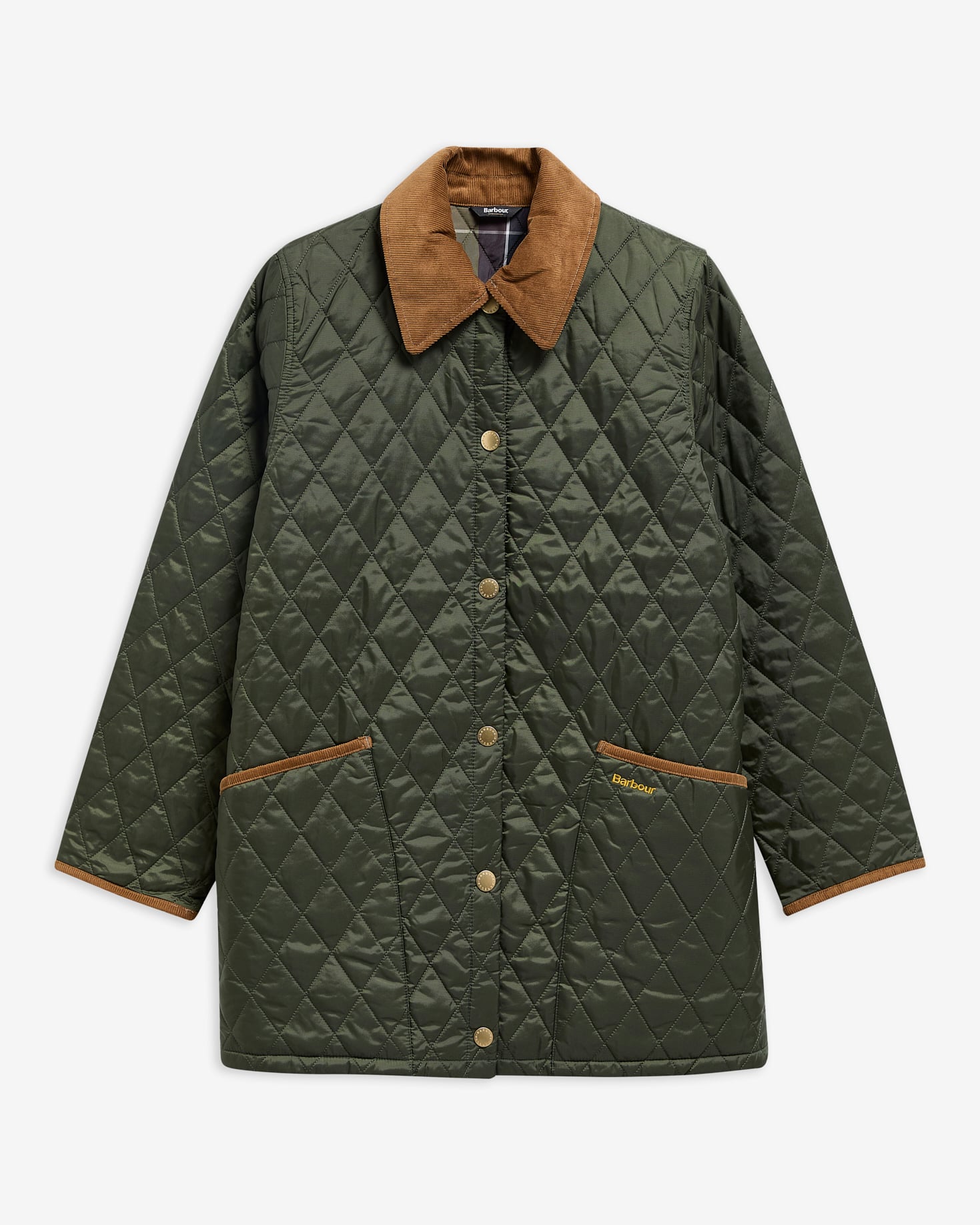 Icons Modern Liddesdale Quilted Jacket Olive/Classic