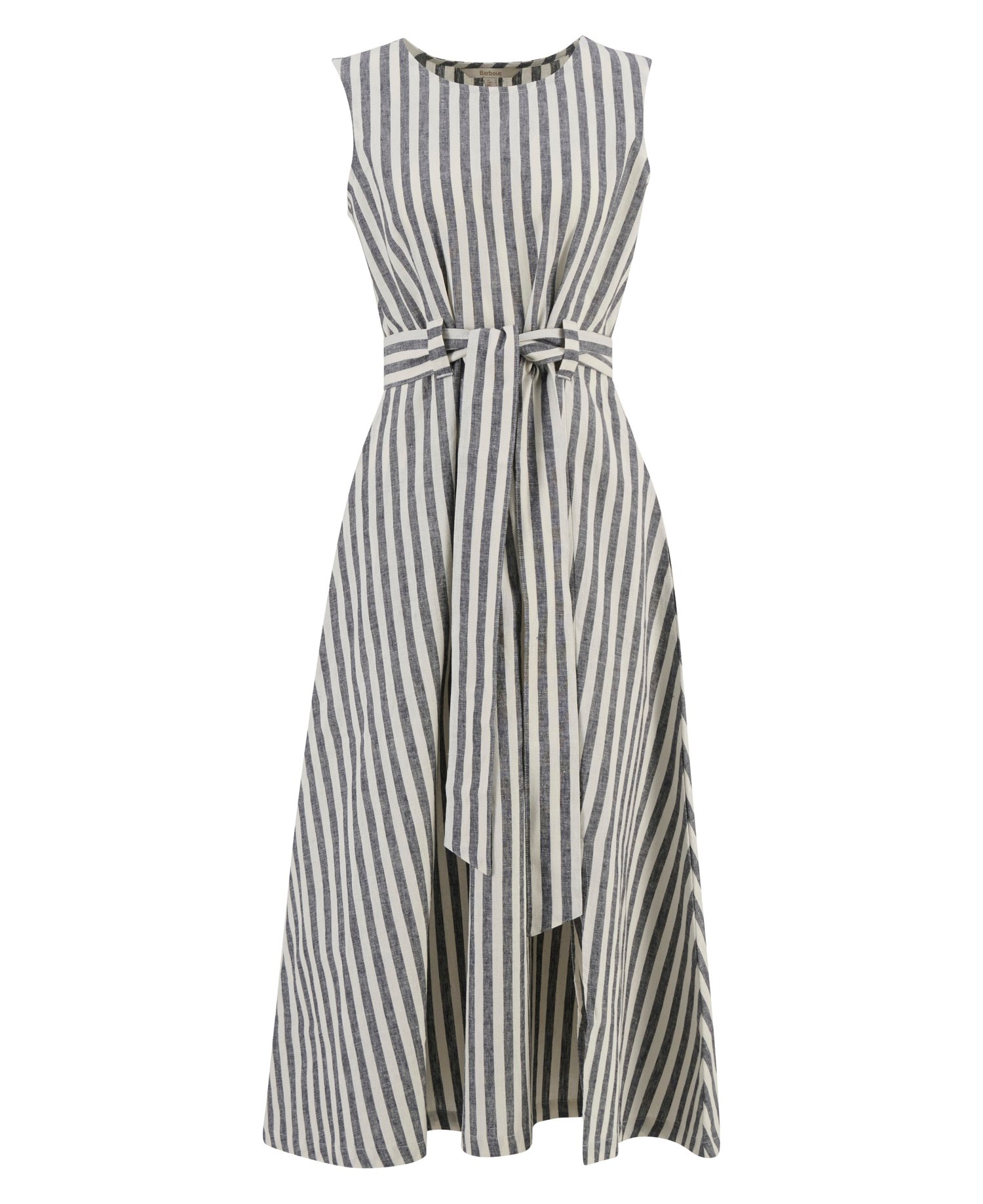 Inez Striped Midi Dress