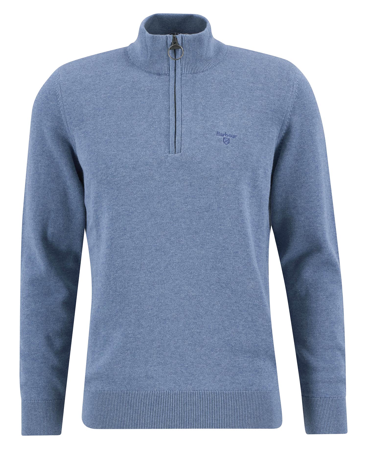 Cotton Half-Zip Jumper