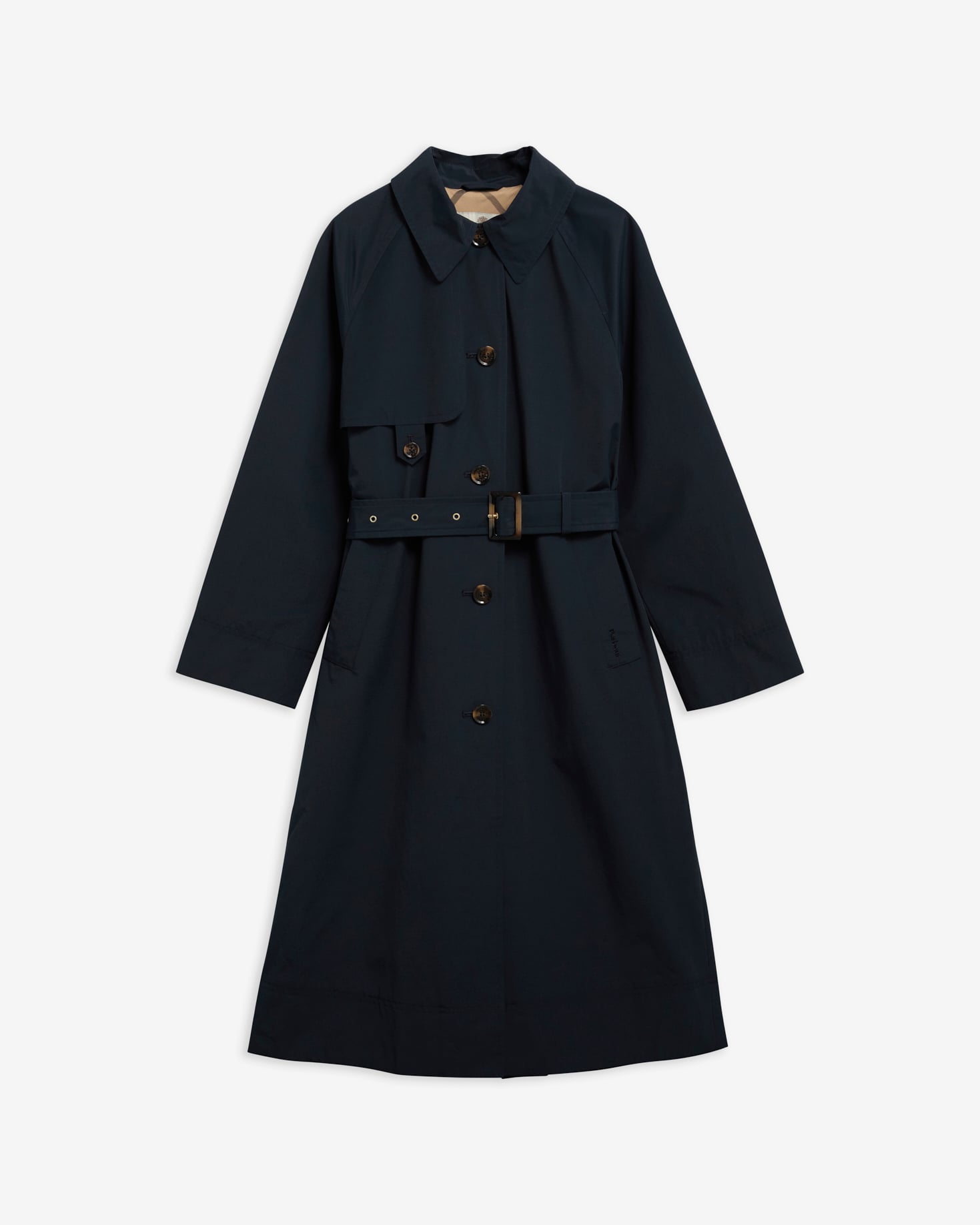 Barbour Trenchcoat Antonella Showerproof Dk Navy/Birchwood Dress