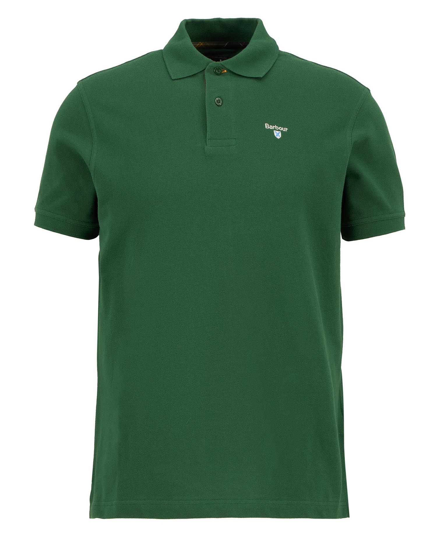 Tartan Pique Polo Shirt