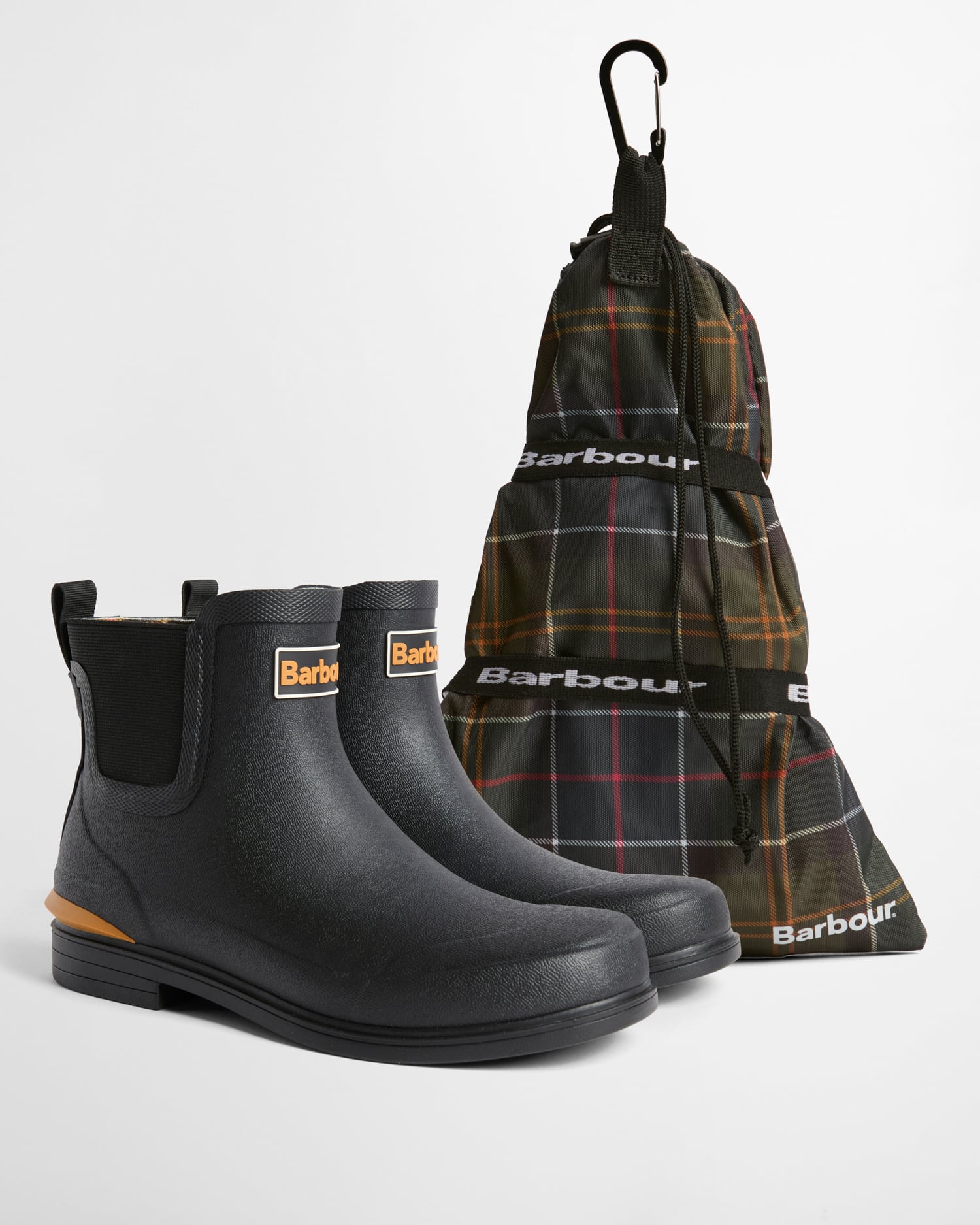 Abbeyfield Packable Ankle Wellingtons Black