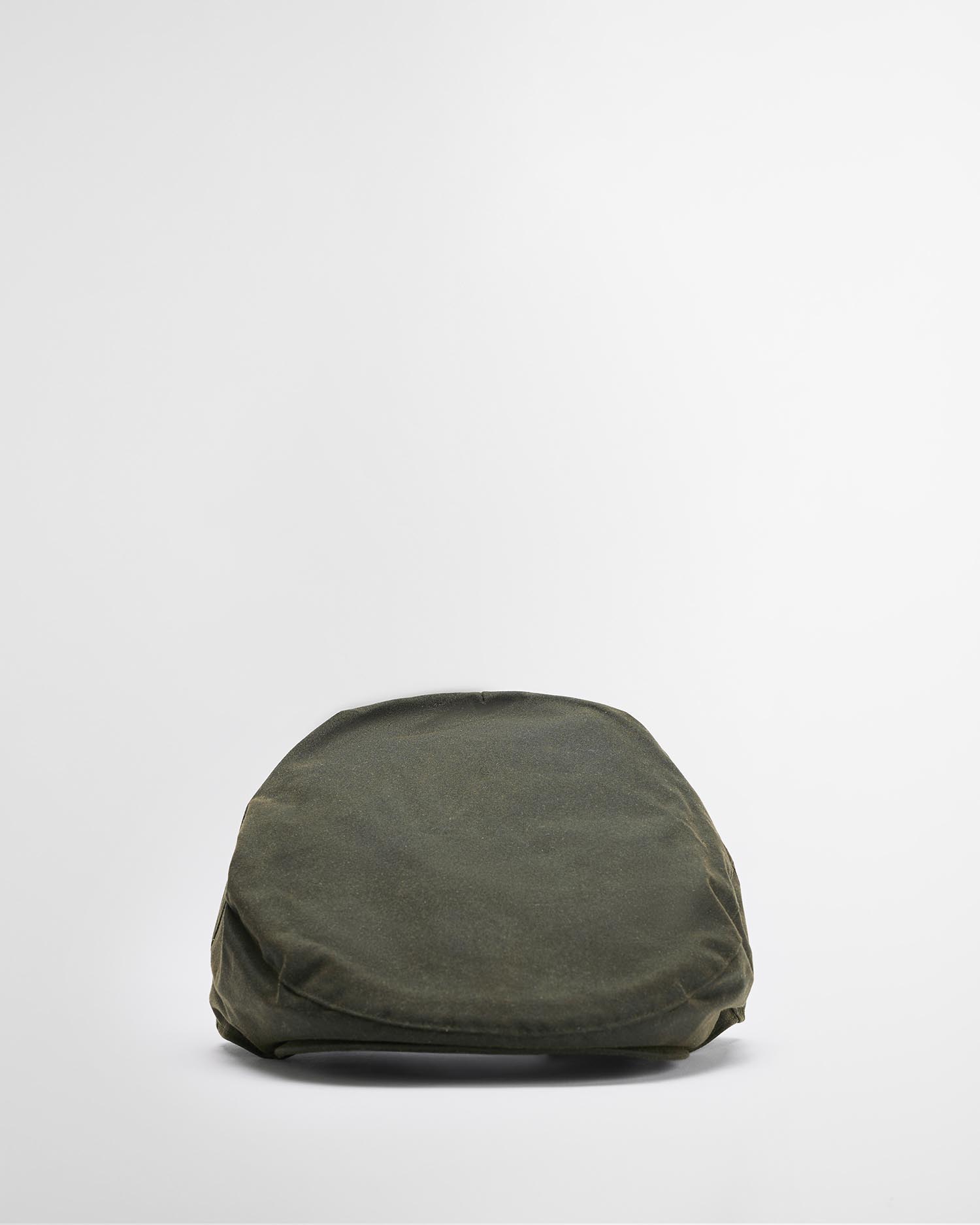 Waxed Flat Cap Olive