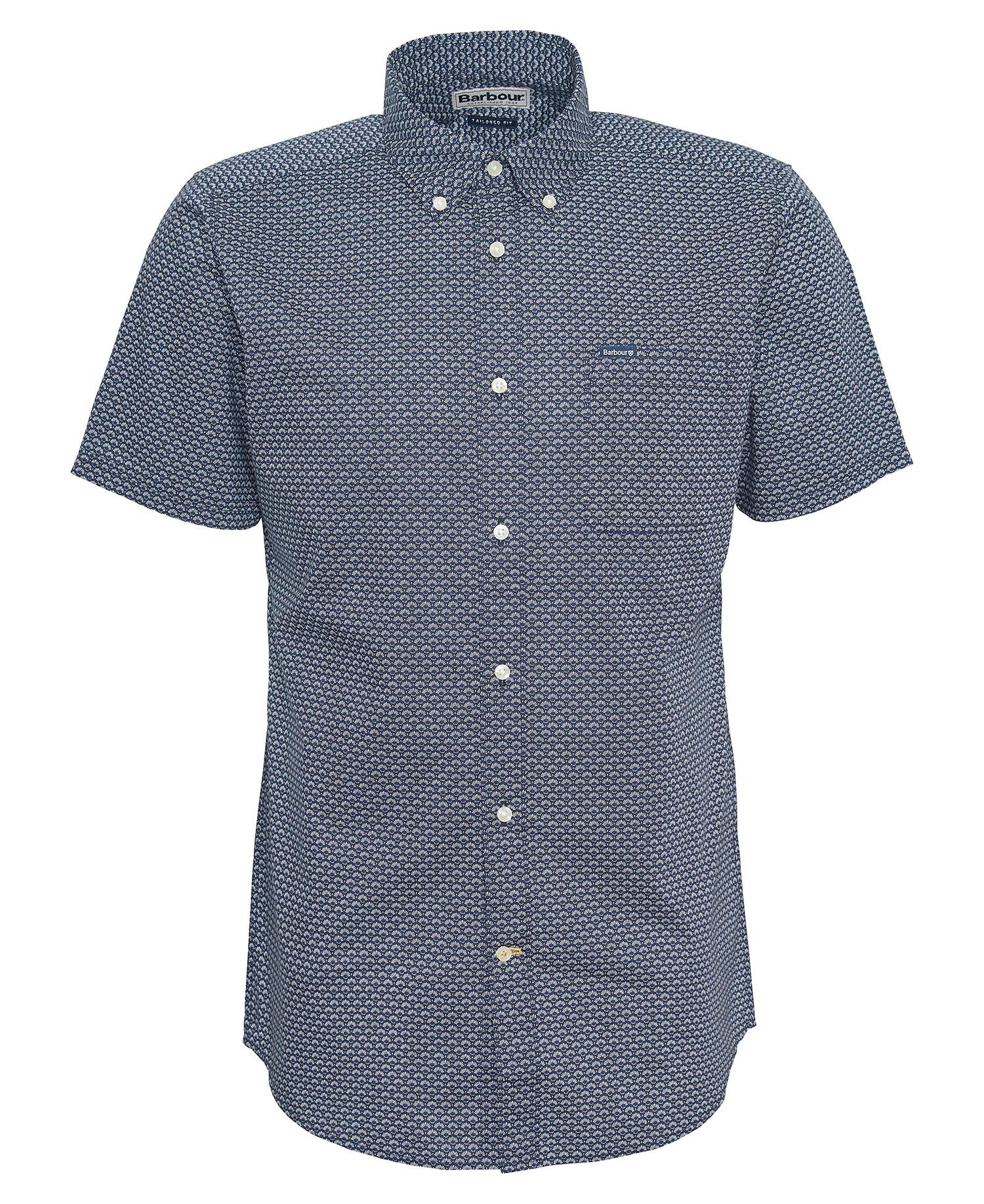 Shell Tailored Short-Sleeved Polo Shirt