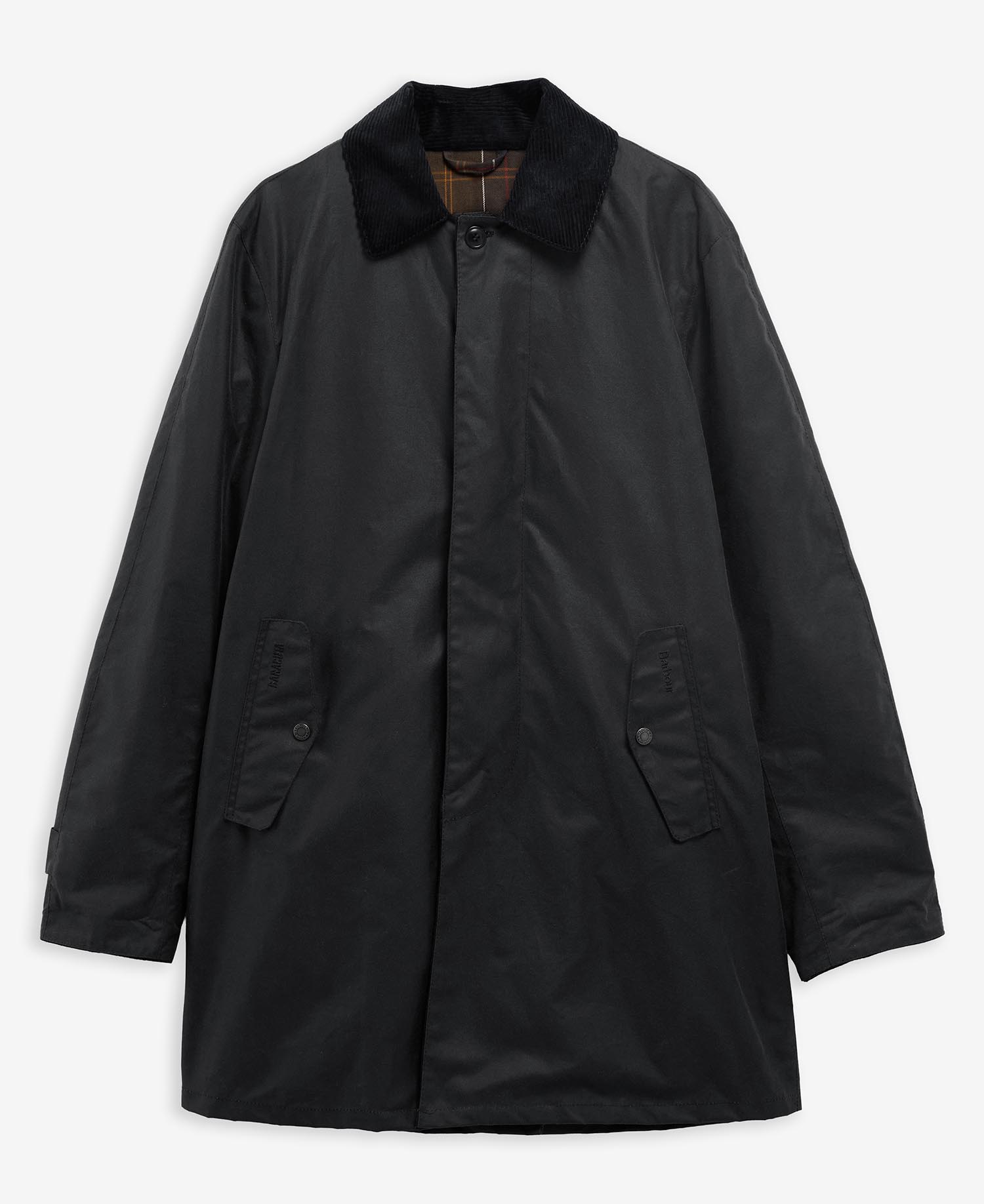 Barbour x Baracuta Tyne Waxed Car Coat