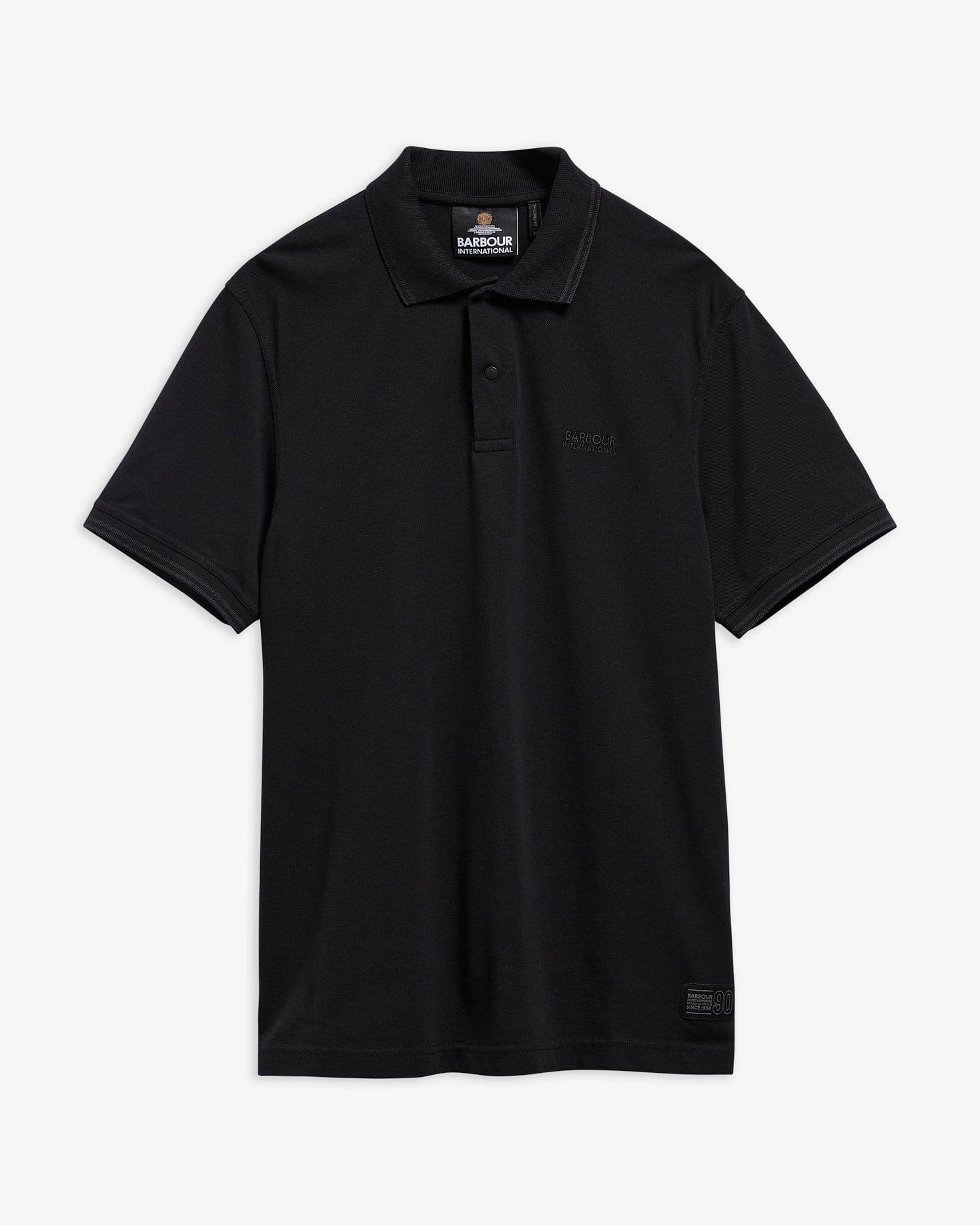 Poloshirt 90th Anniversary Black